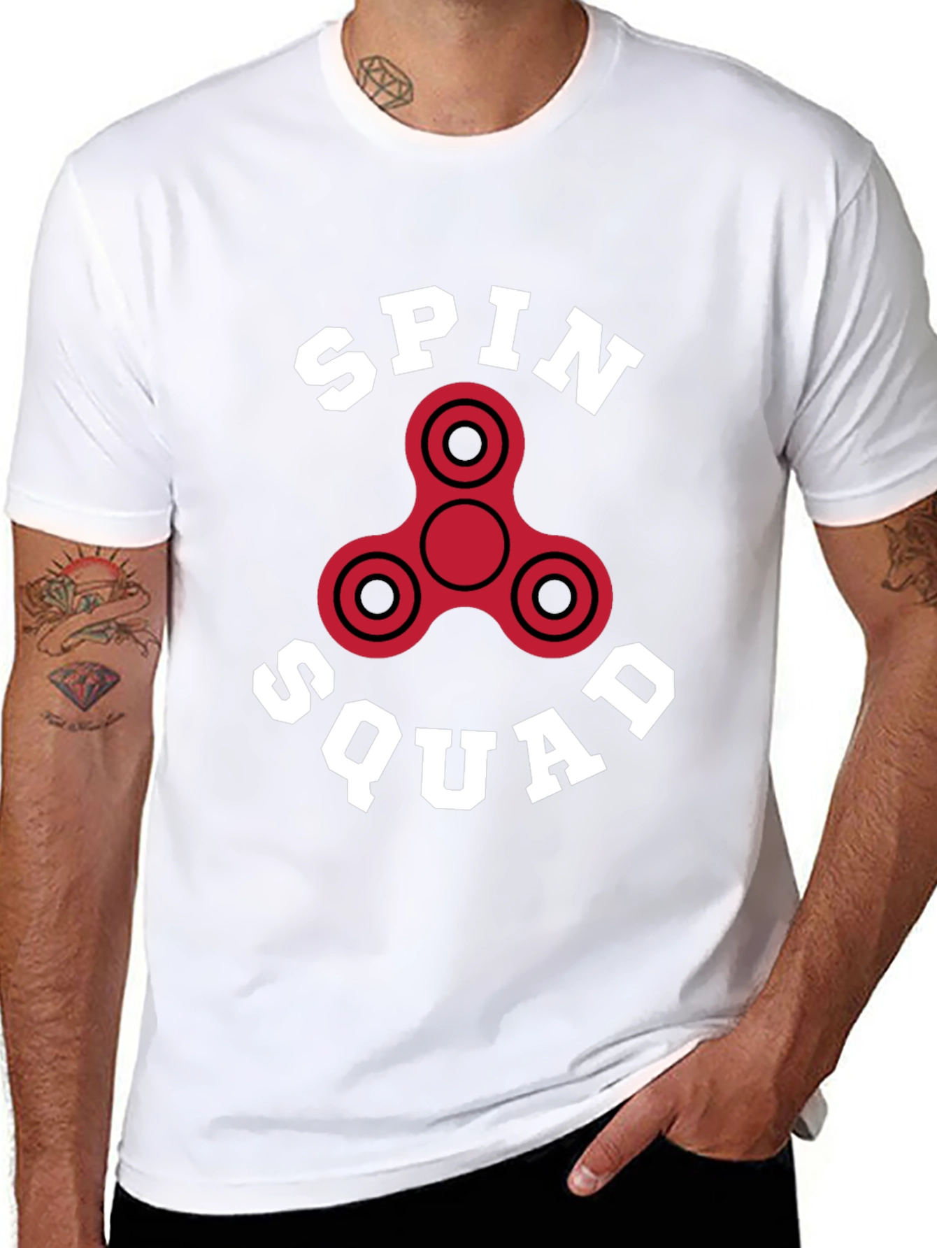 Spin Squad Fidget Spinner T-Shirt