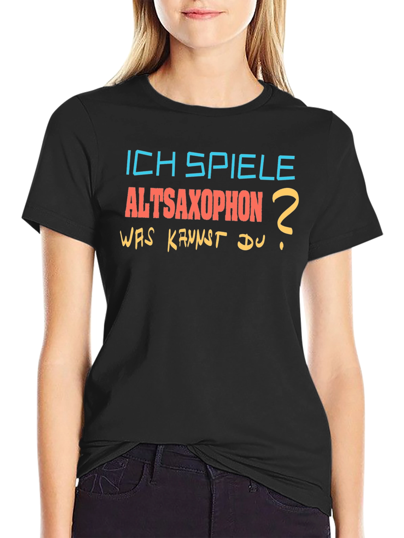 Ich Spiele Altsaxophon T-Shirt - Musician Gift