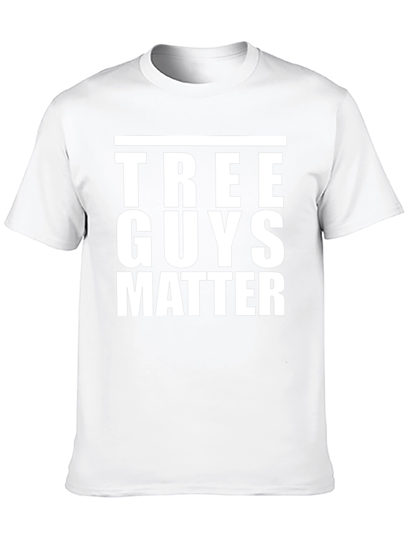 Tree Guys Matter Graphic Tee - Black Cotton