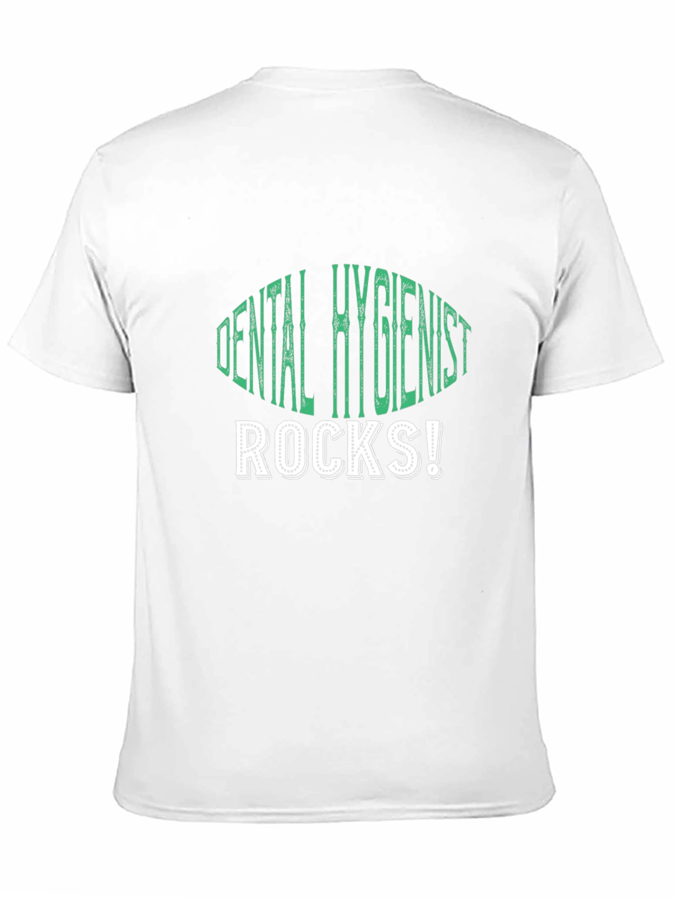 Dental Hygienist Rocks T-Shirt - Black Cotton Tee