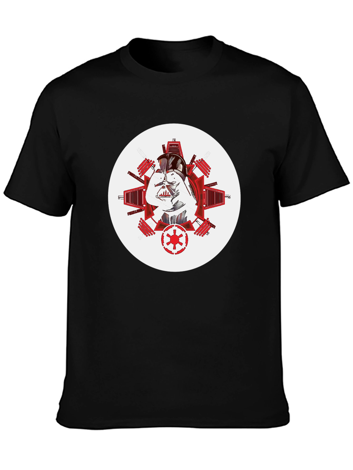 Darth Vader Gym Black T-Shirt