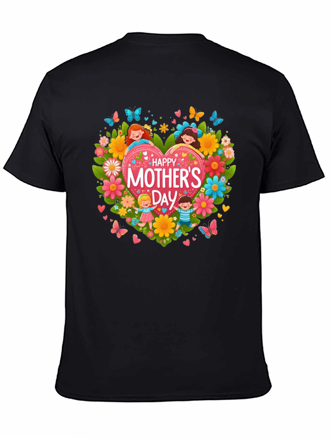Mothers Day Heart Graphic Tee - Unisex Fit