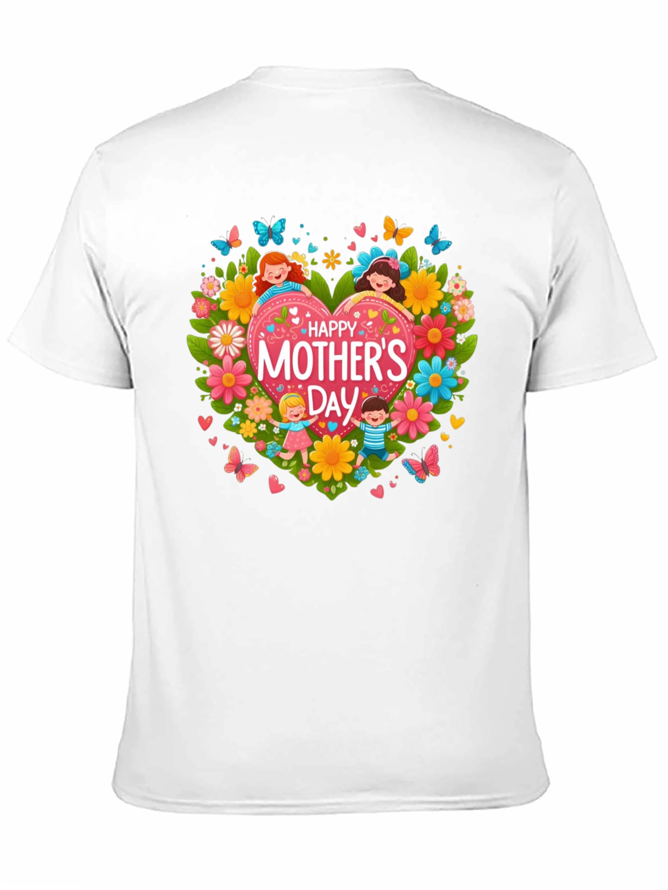 Mothers Day Heart Graphic Tee - Unisex Fit