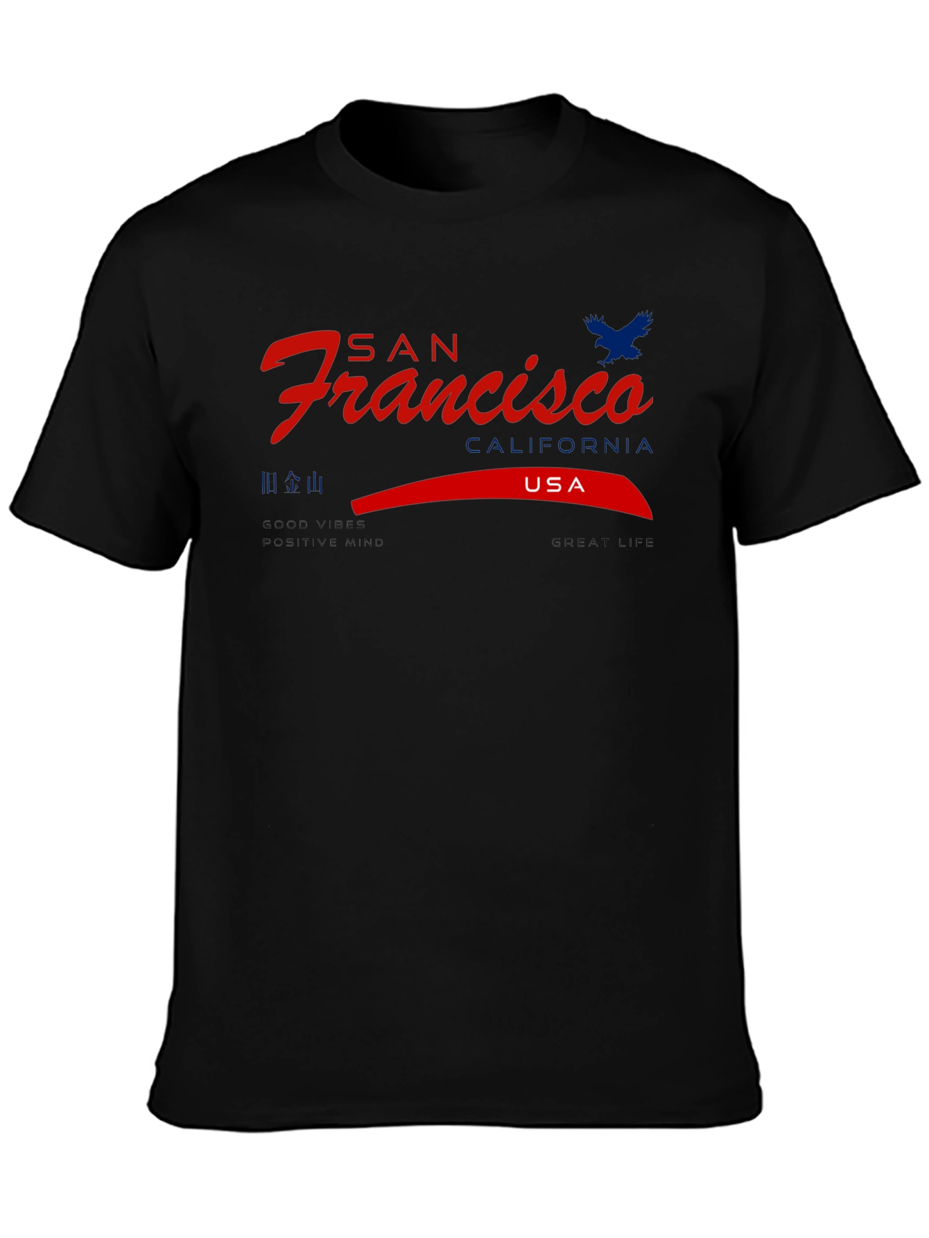 San Francisco Graphic Tee - California USA Design