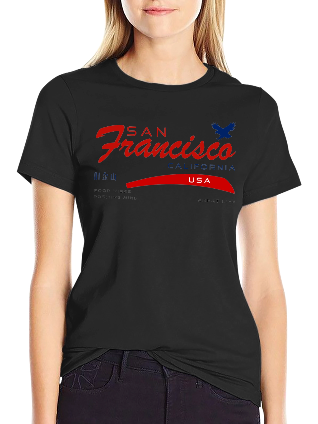 San Francisco Graphic Tee - California USA Design