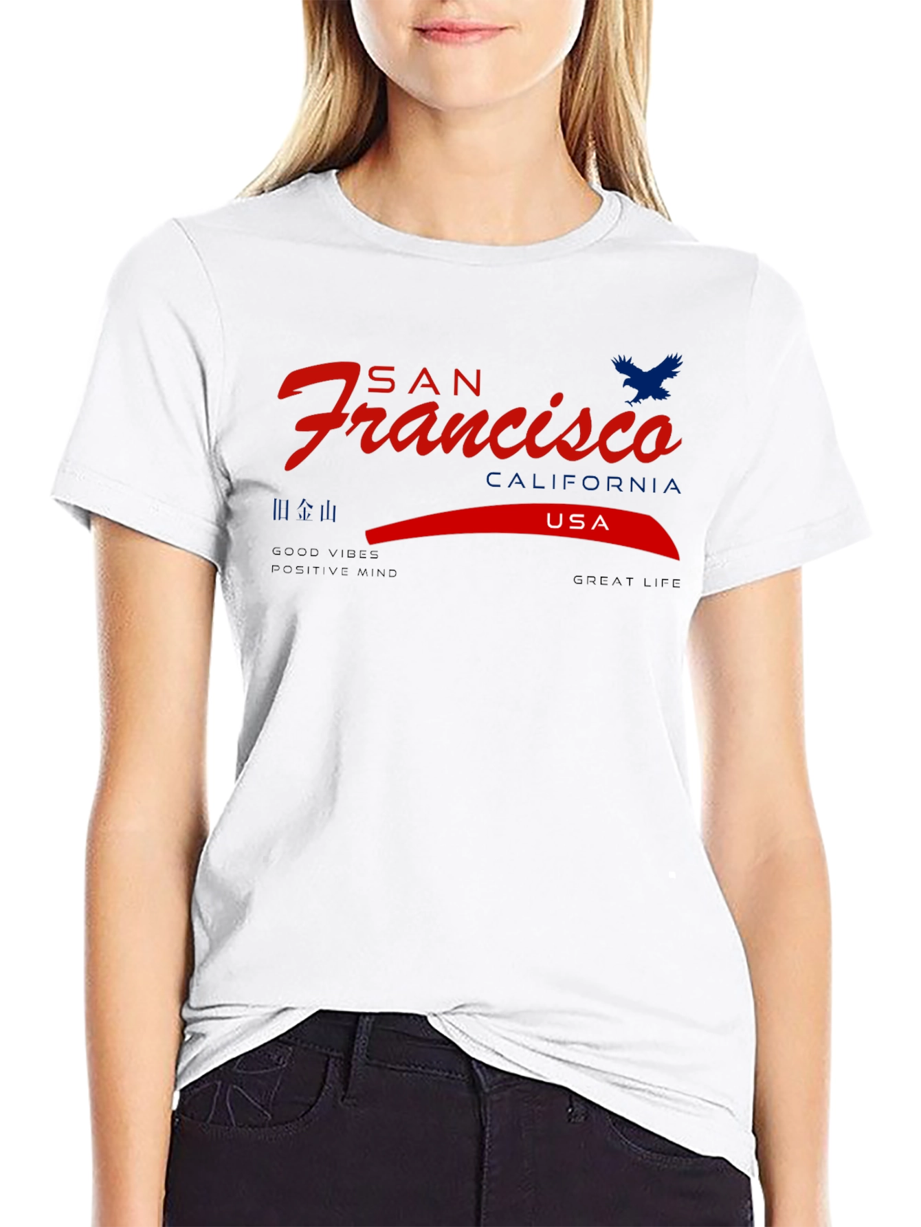 San Francisco Graphic Tee - California USA Design