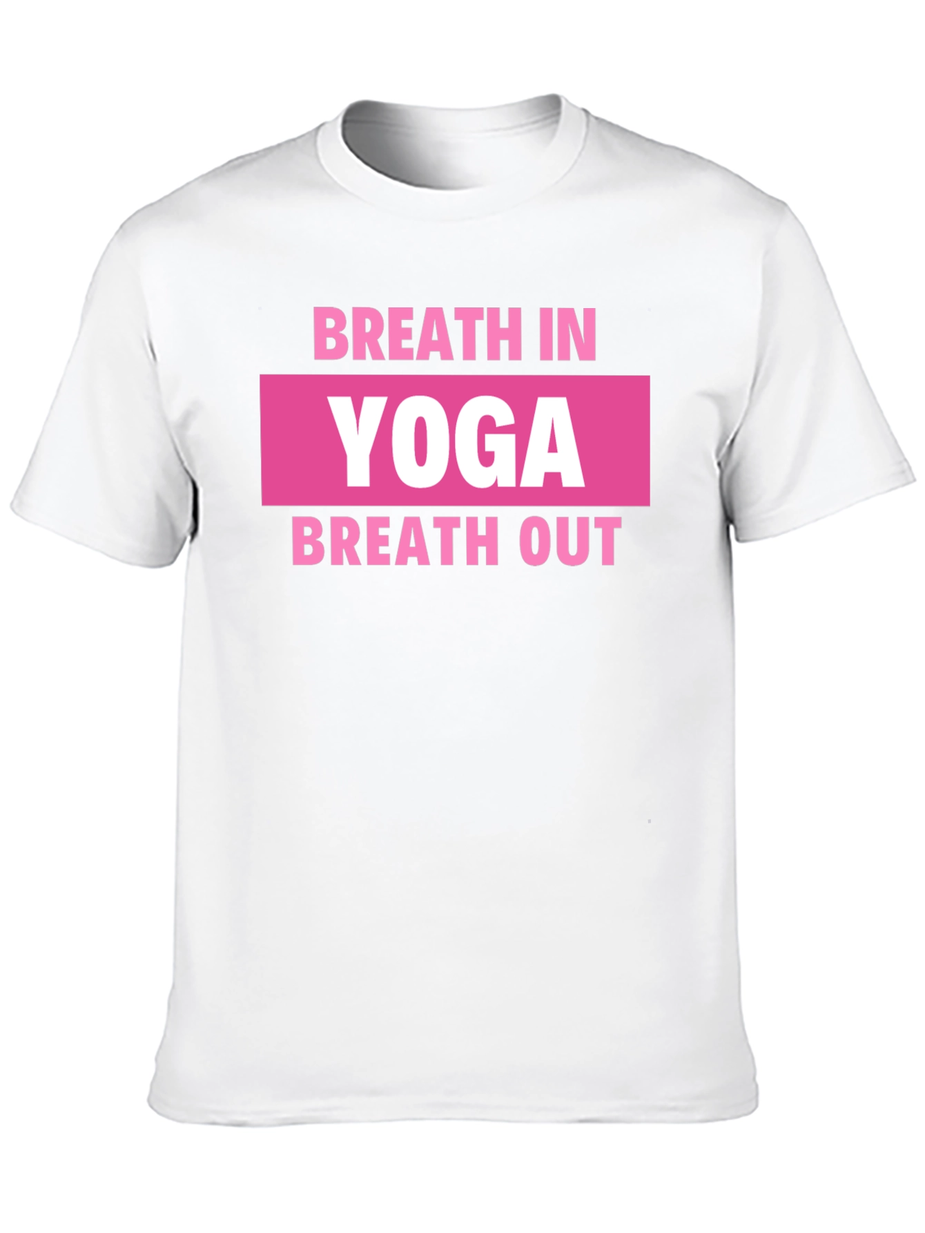 Yoga Breath In Breath Out Graphic Tee