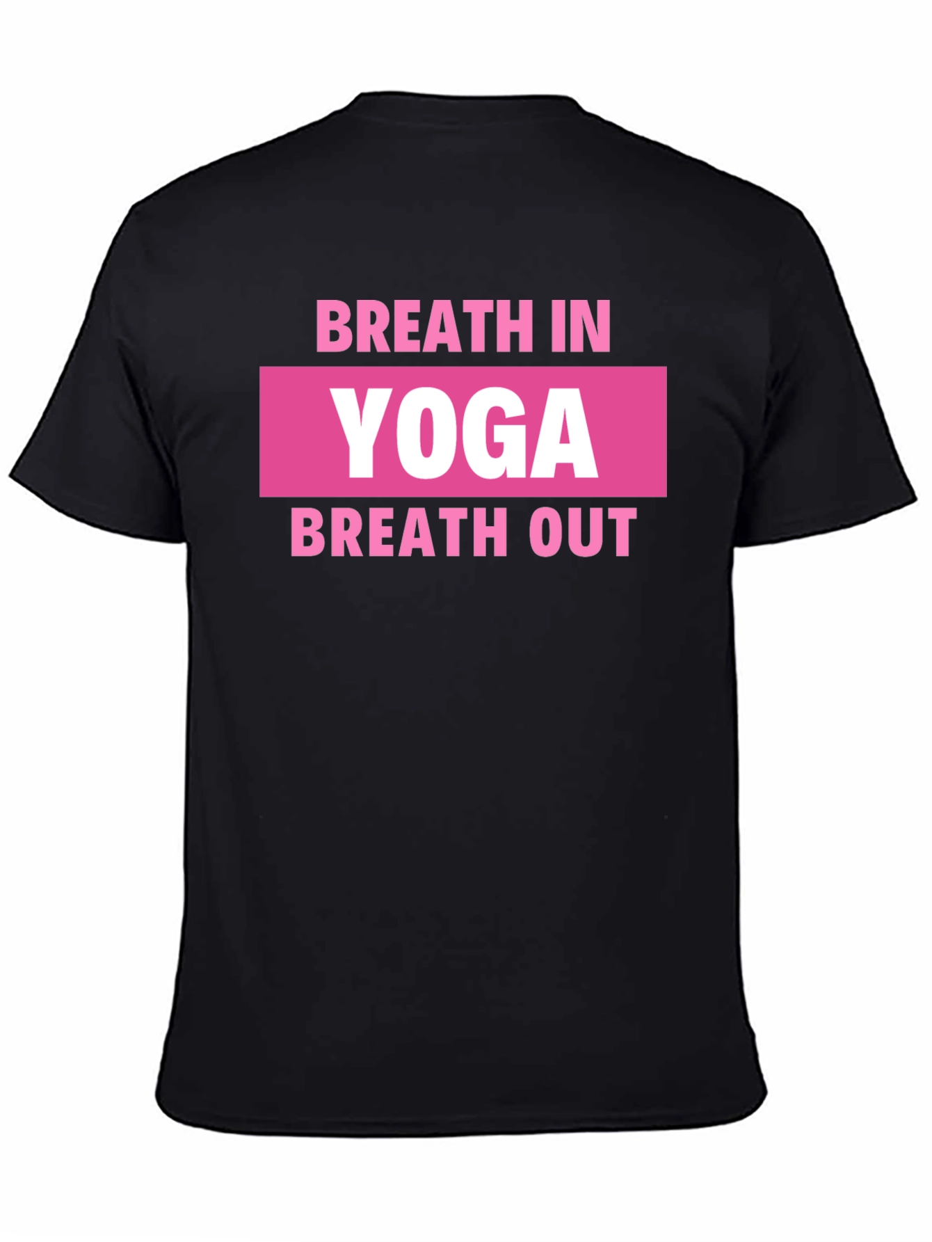 Yoga Breath In Breath Out Graphic Tee