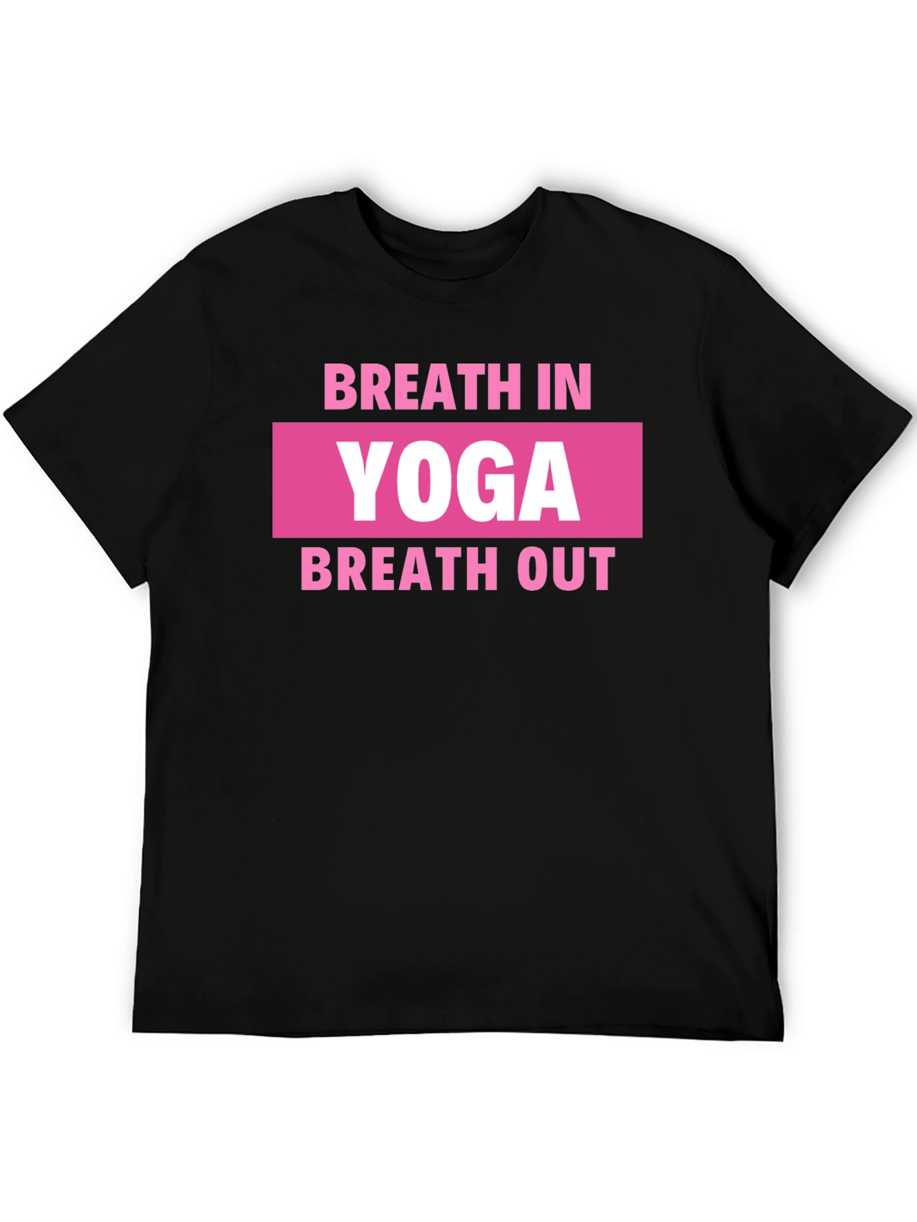 Yoga Breath In Breath Out Graphic Tee