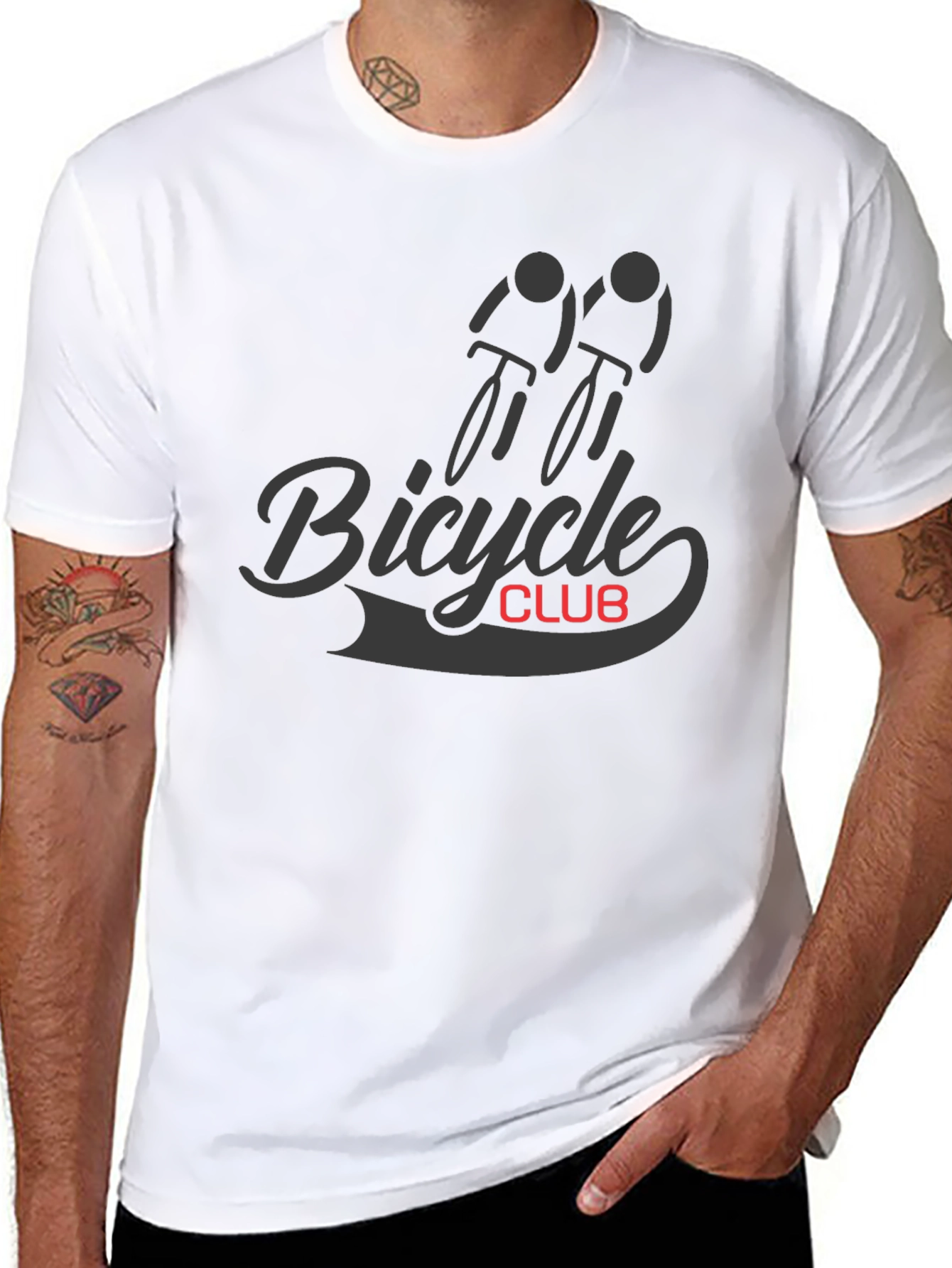 Bicycle Club Tee - Stylish Cycling T-Shirt