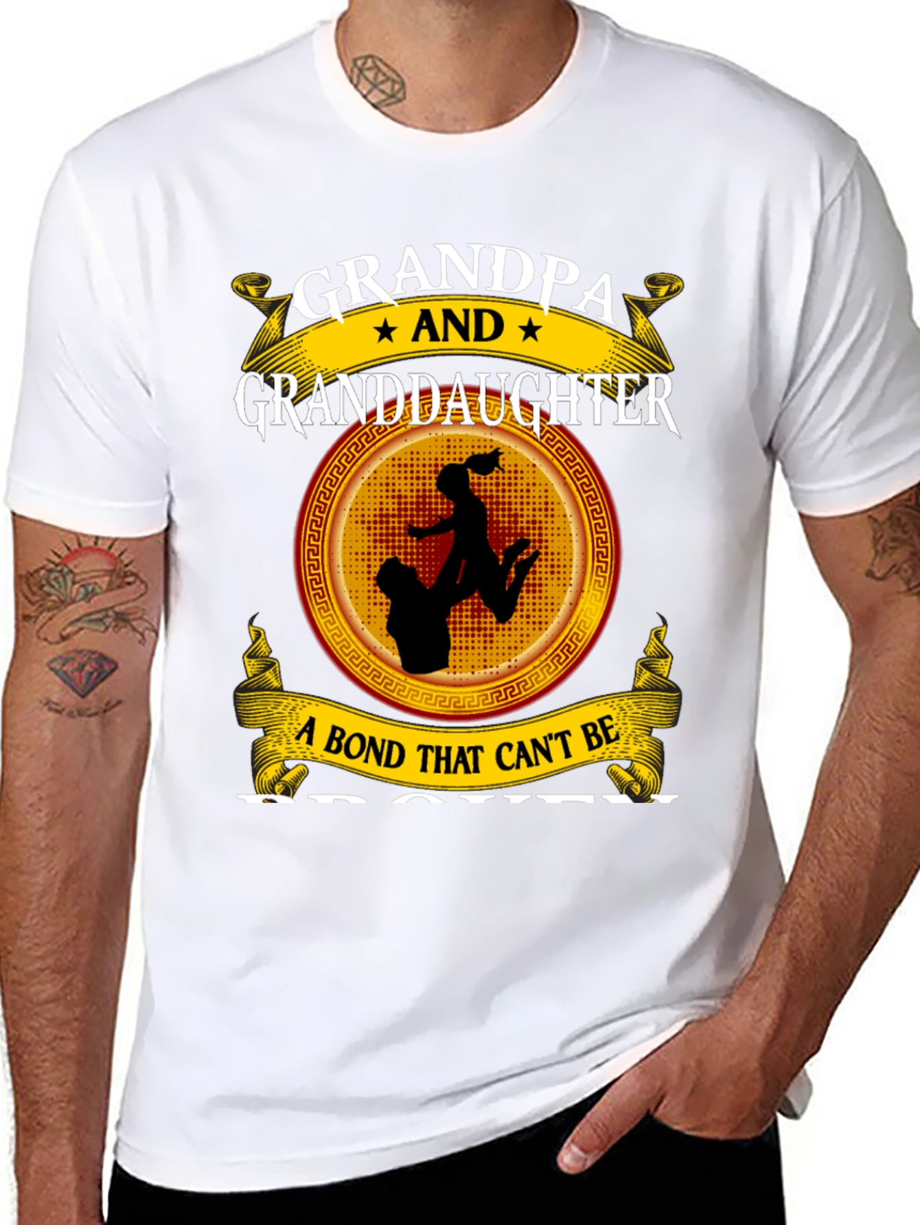 Grandpa & Granddaughter Bond T-Shirt