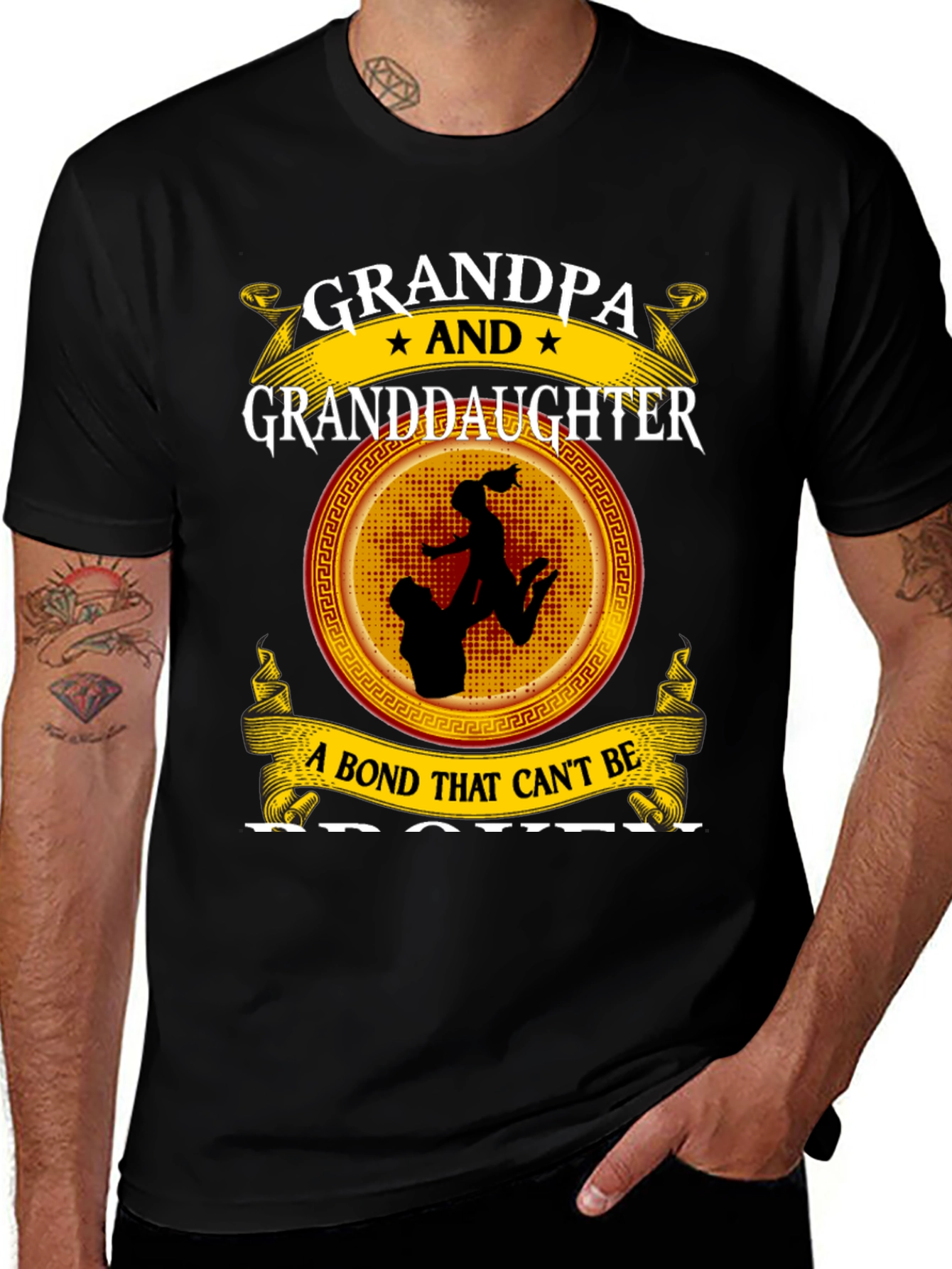 Grandpa & Granddaughter Bond T-Shirt