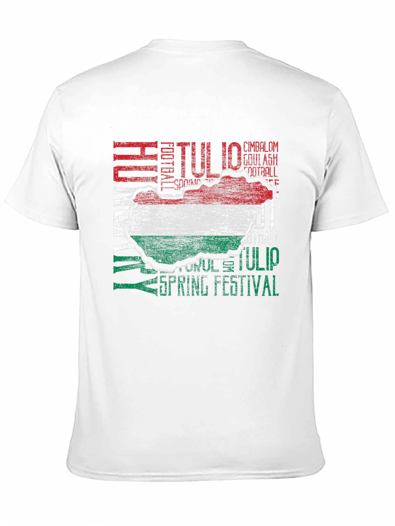 Hungary Flag Map T-Shirt Hungarian Pride
