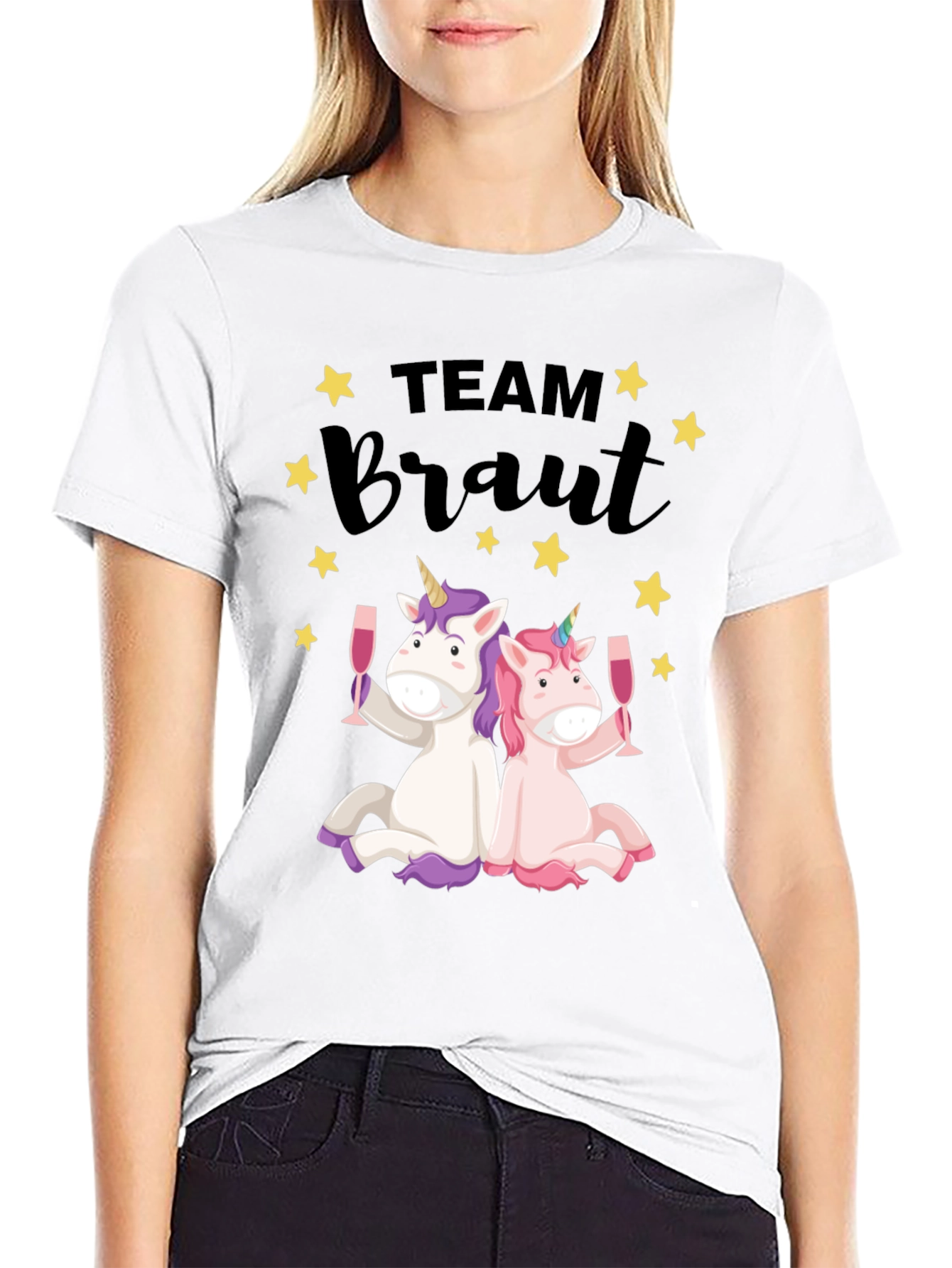 Team Braut Unicorns Tee