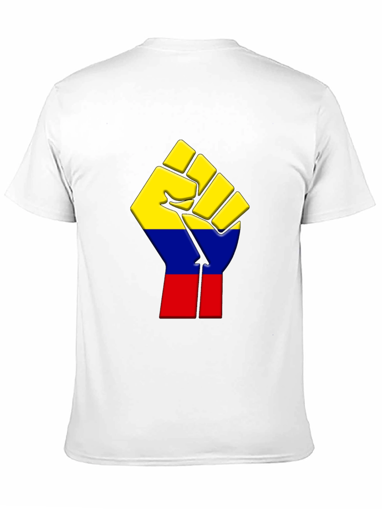 Colombia Flag Fist T-Shirt