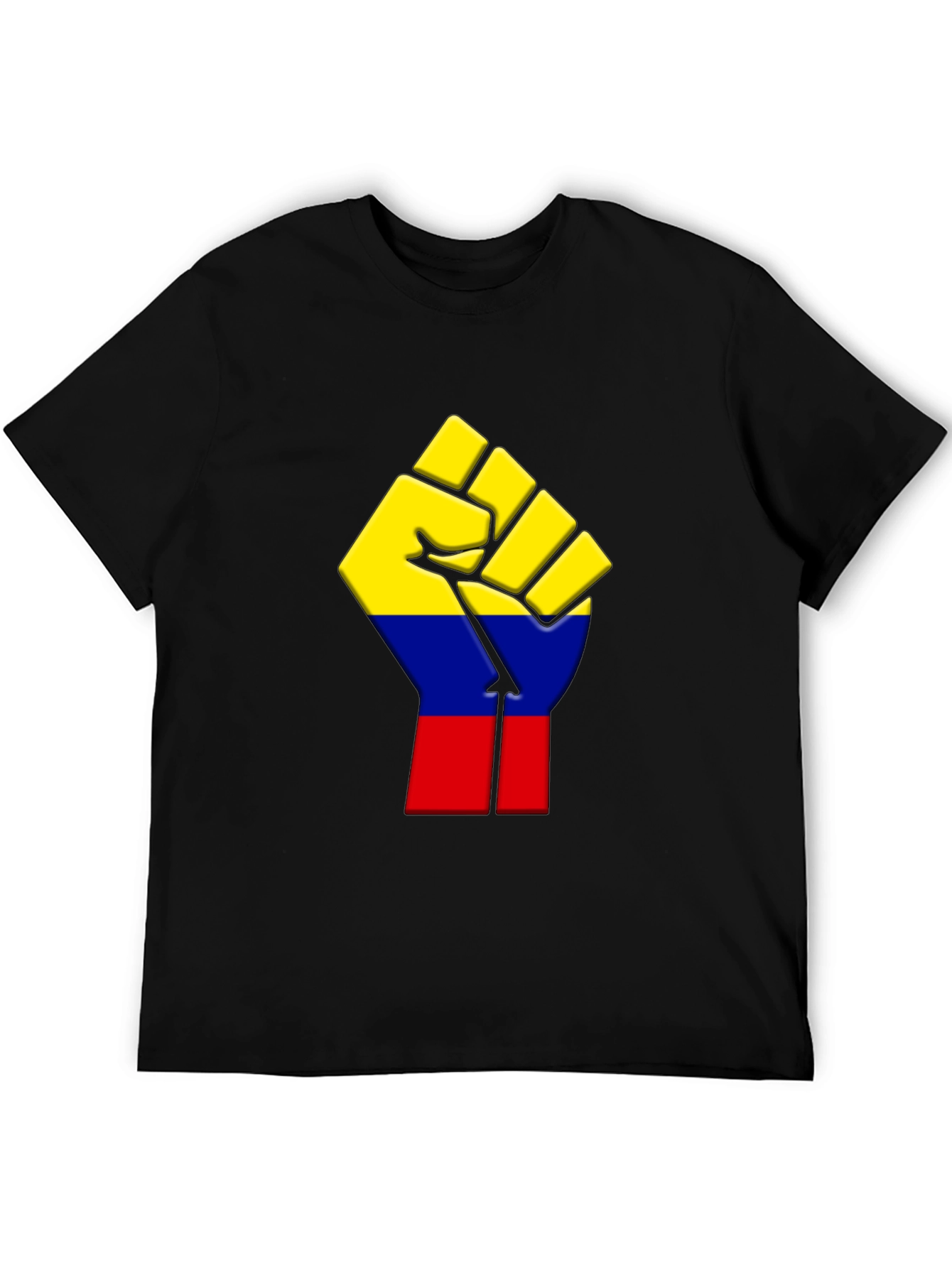 Colombia Flag Fist T-Shirt
