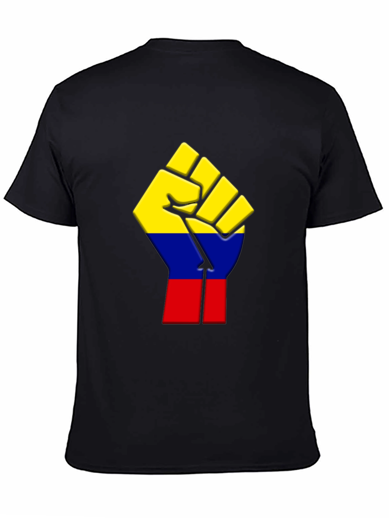 Colombia Flag Fist T-Shirt