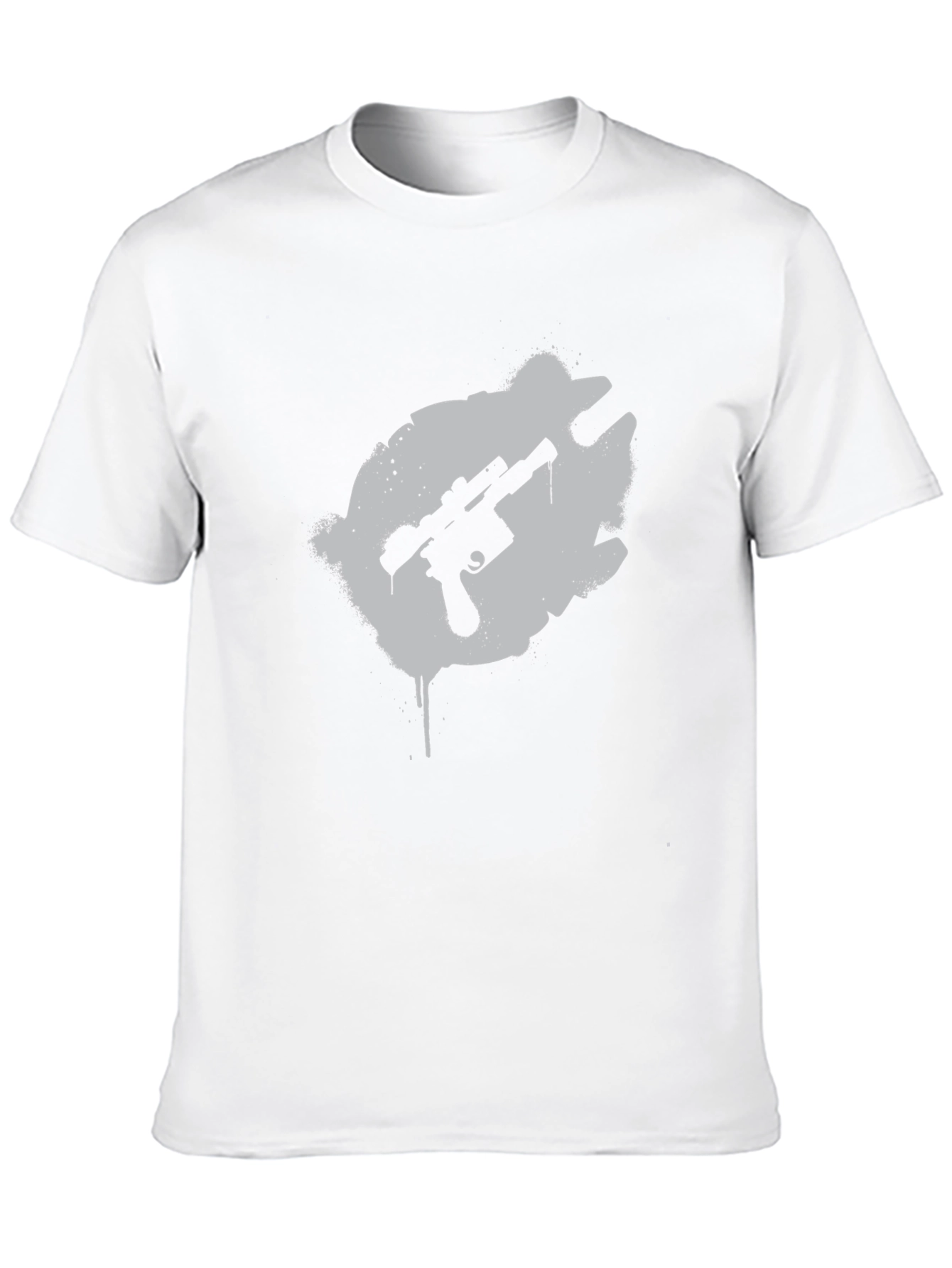 Star Wars Han Solo Blaster Black T-Shirt