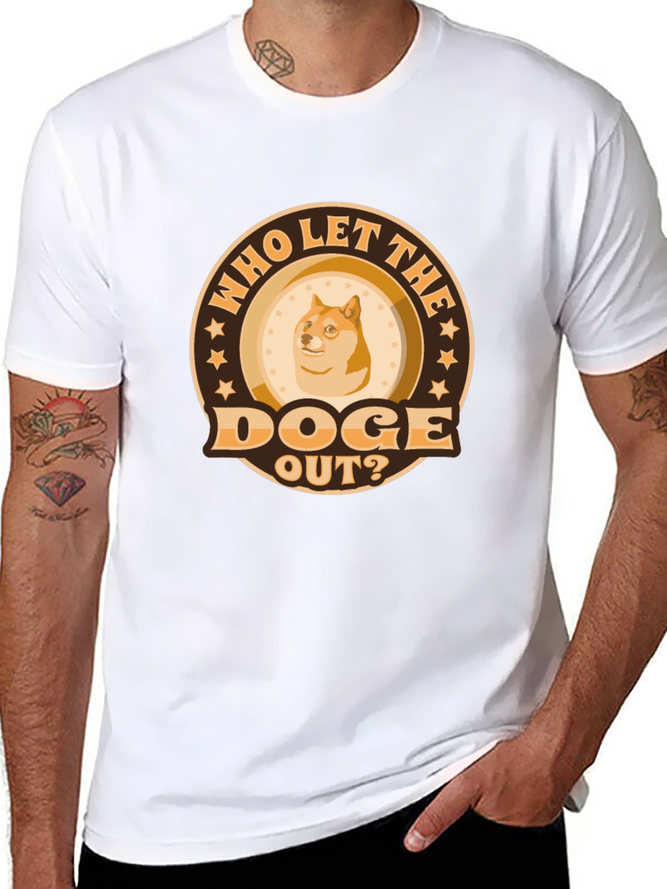 Who Let the Doge Out? Graphic T-Shirt