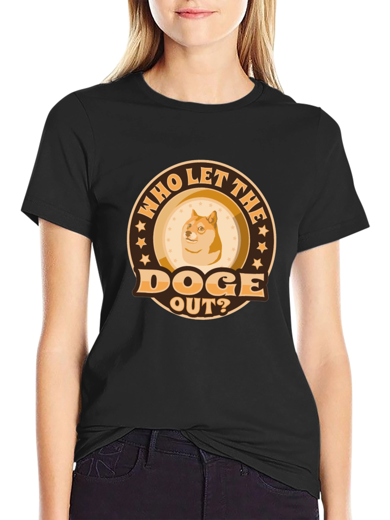 Who Let the Doge Out? Graphic T-Shirt