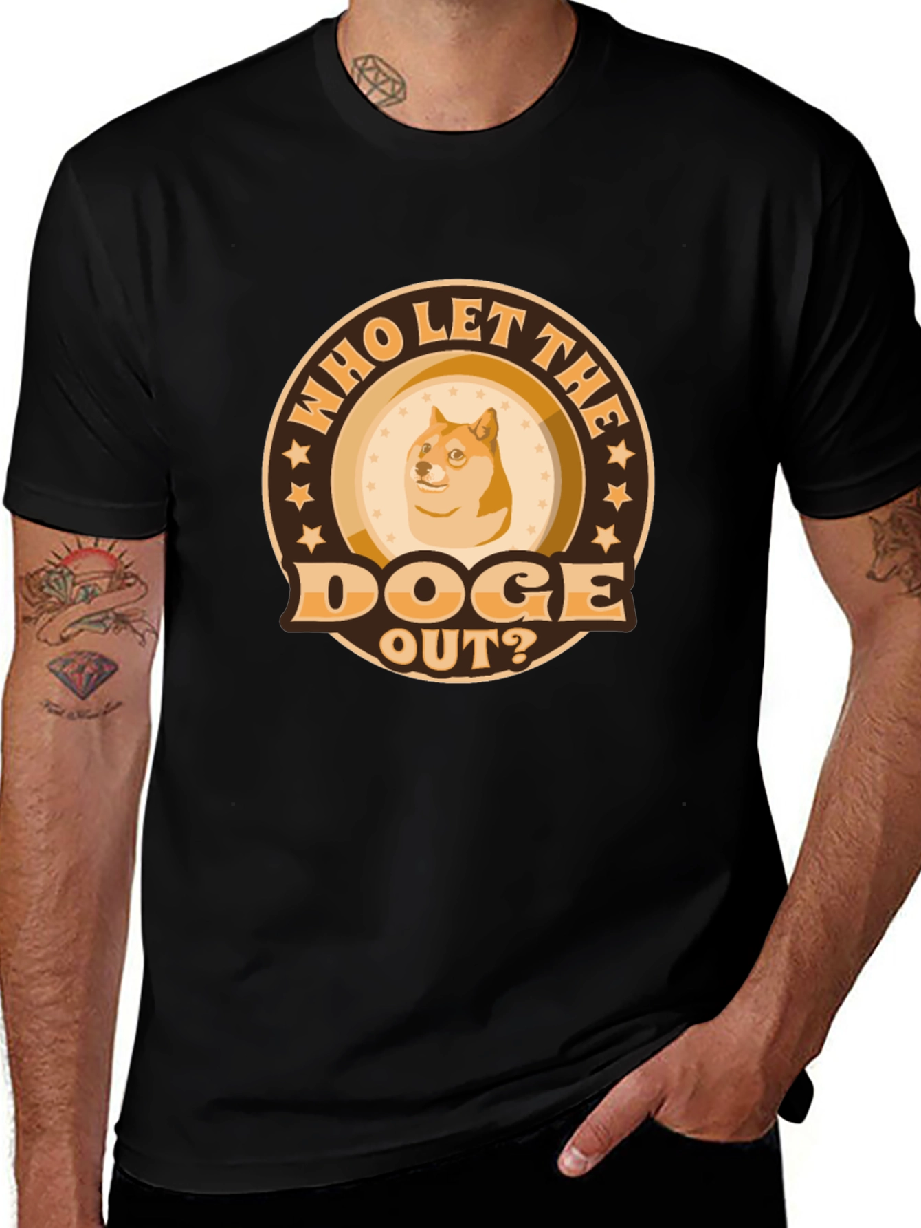 Who Let the Doge Out? Graphic T-Shirt