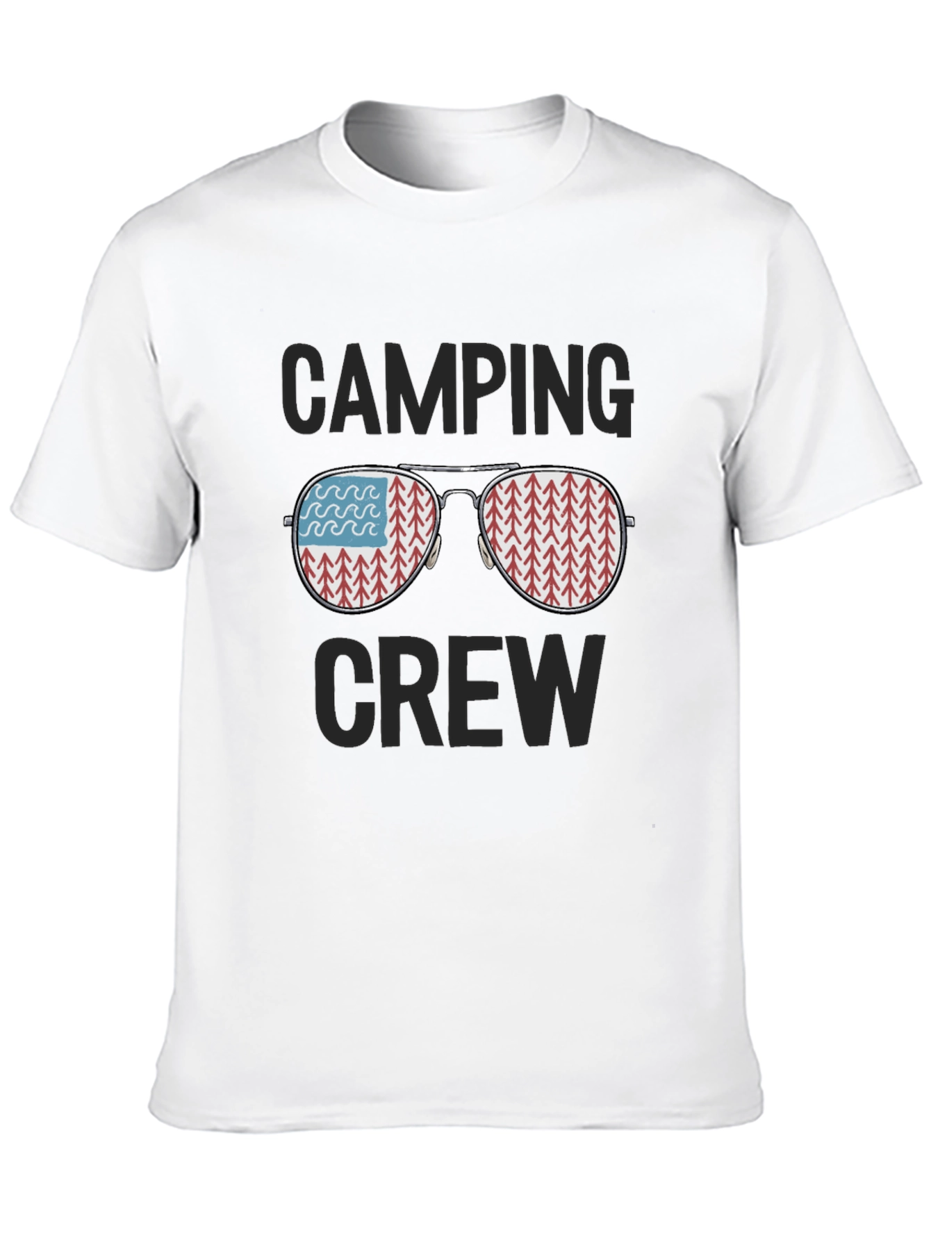 Camping Crew Graphic T-Shirt - Adventure Ready