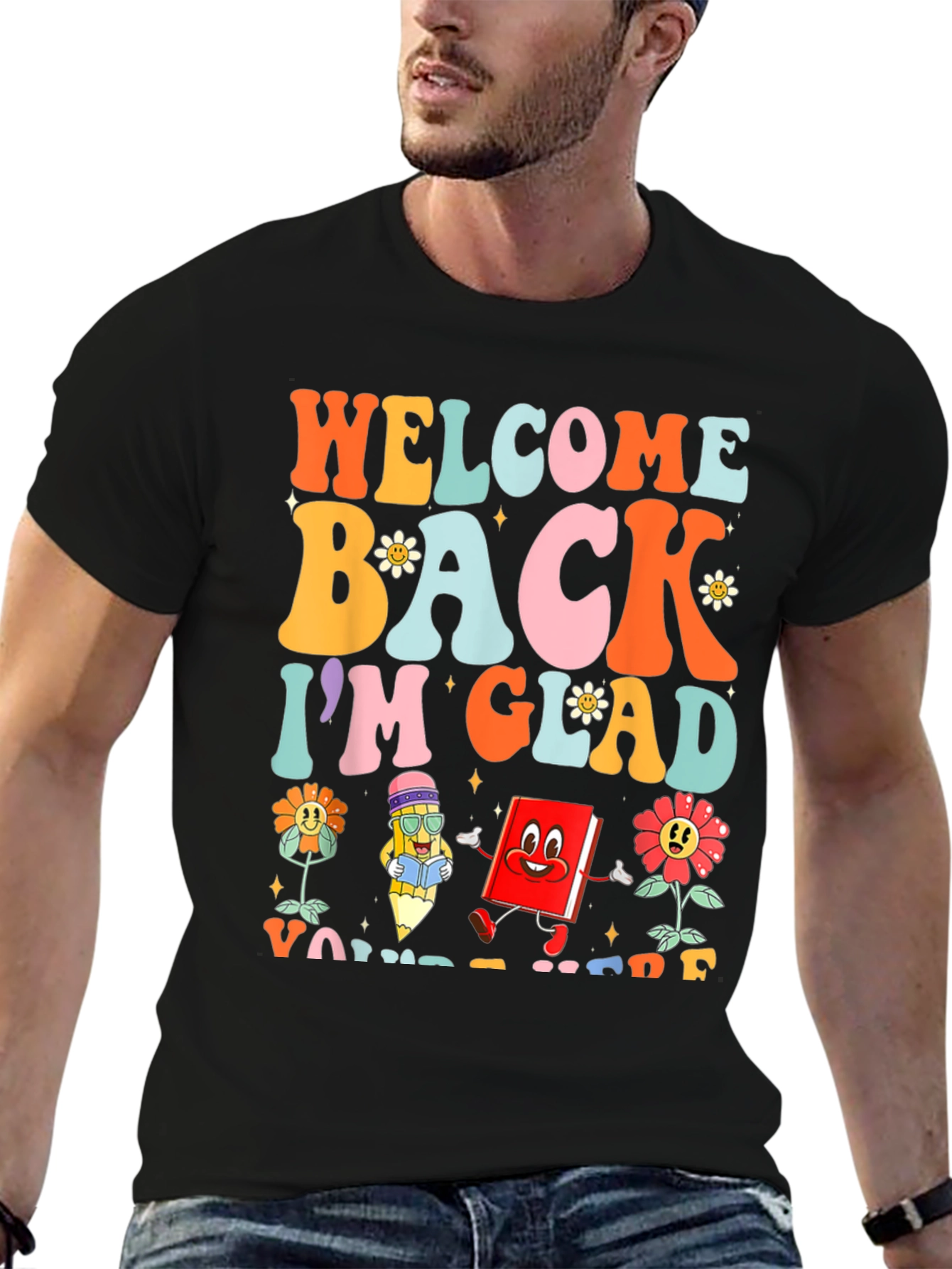 Welcome Back Teacher Graphic T-Shirt