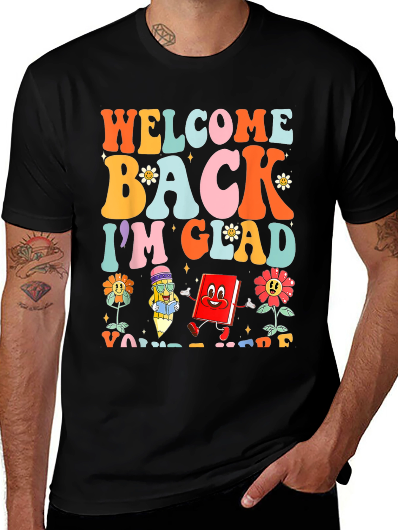 Welcome Back Teacher Graphic T-Shirt