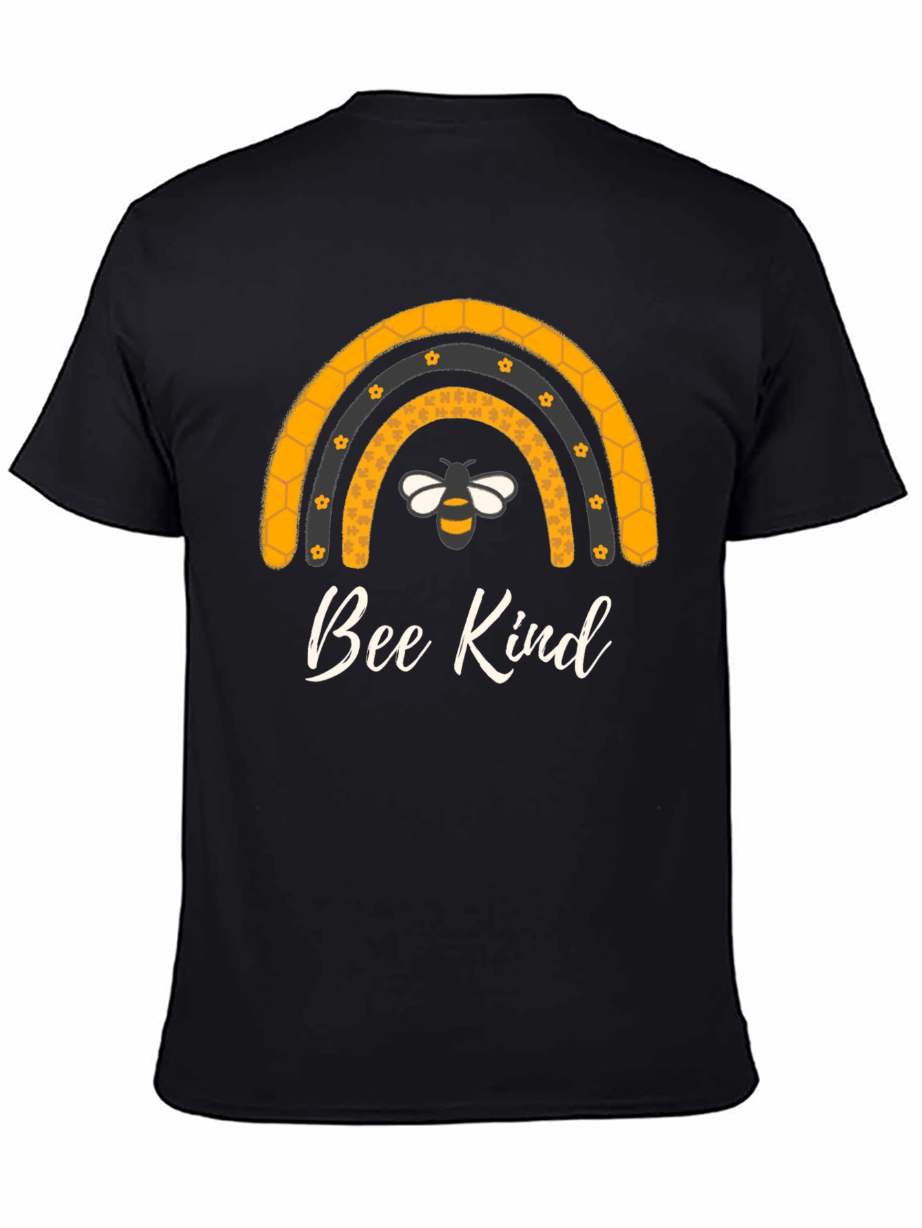 Bee Kind Rainbow Graphic Tee
