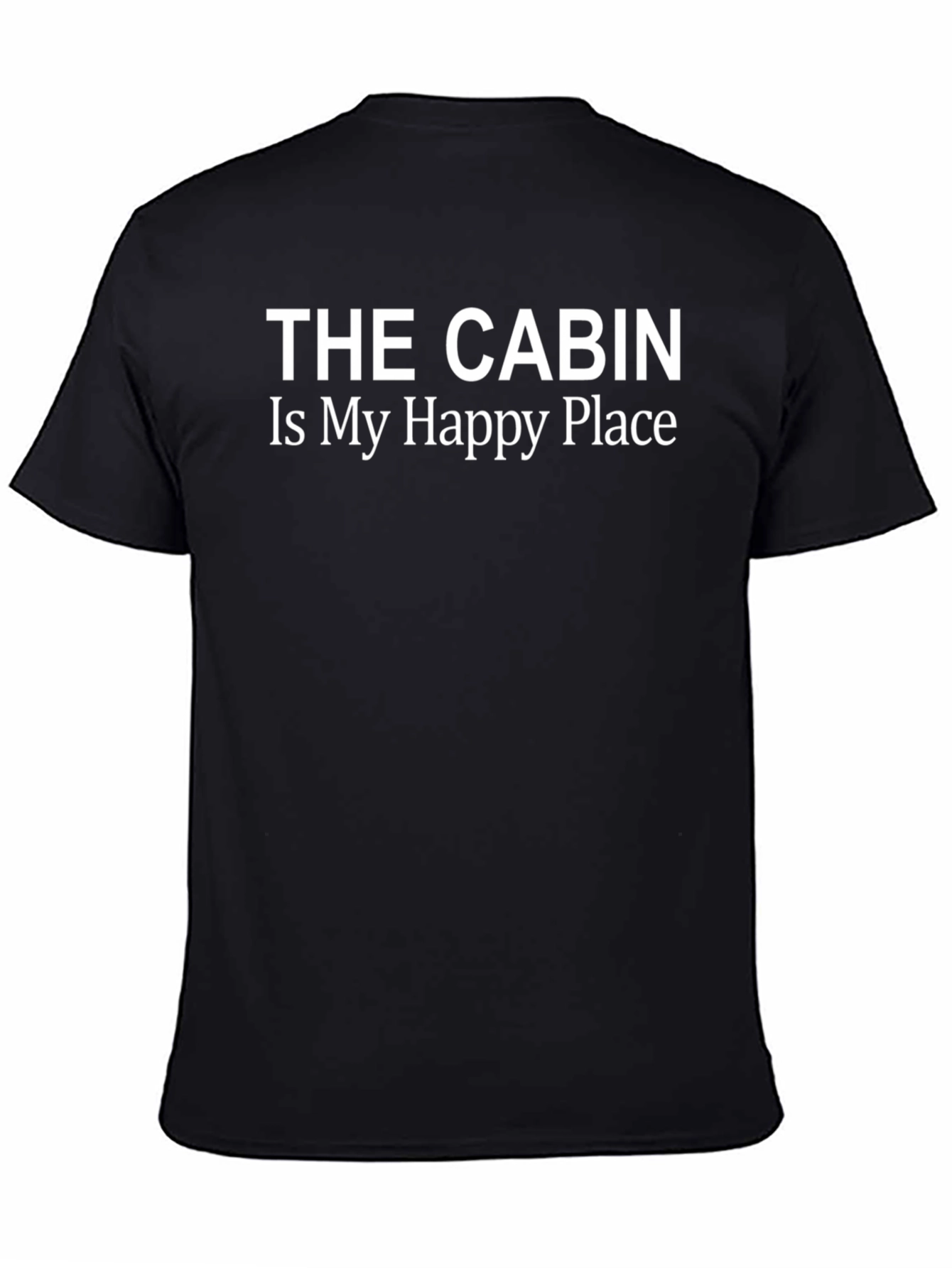 Cabin is My Happy Place Graphic Tee