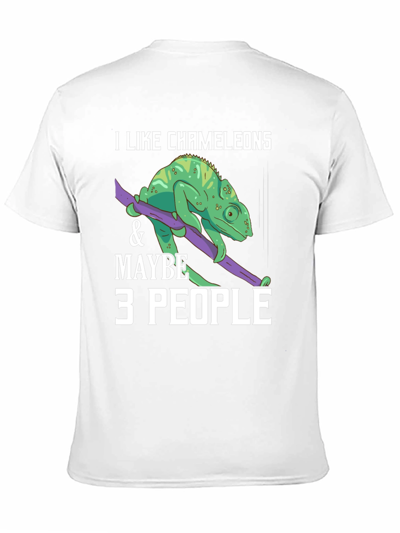 I Like Chameleons & Maybe 3 People T-Shirt