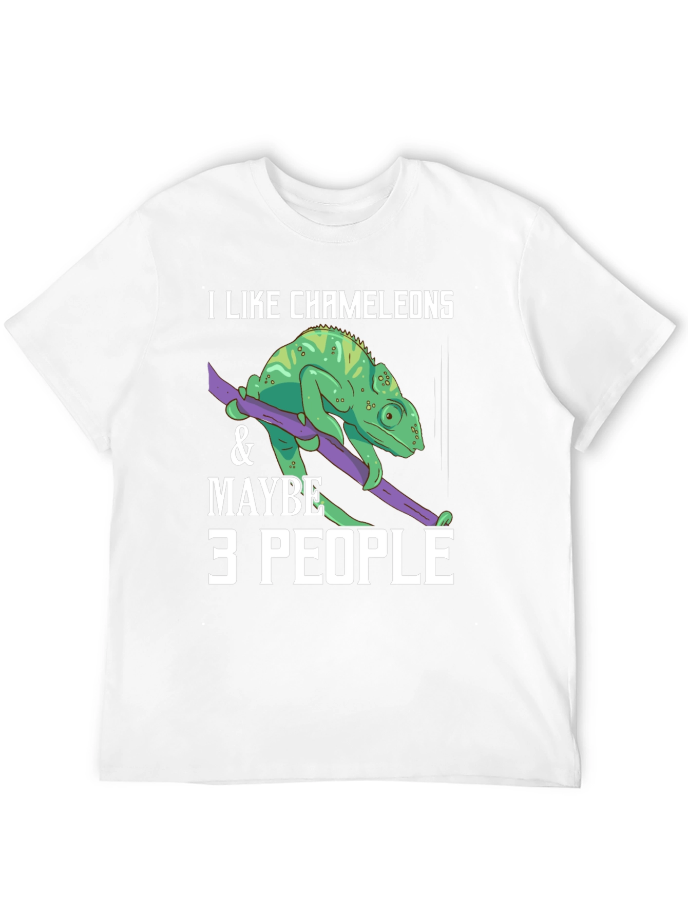 I Like Chameleons & Maybe 3 People T-Shirt