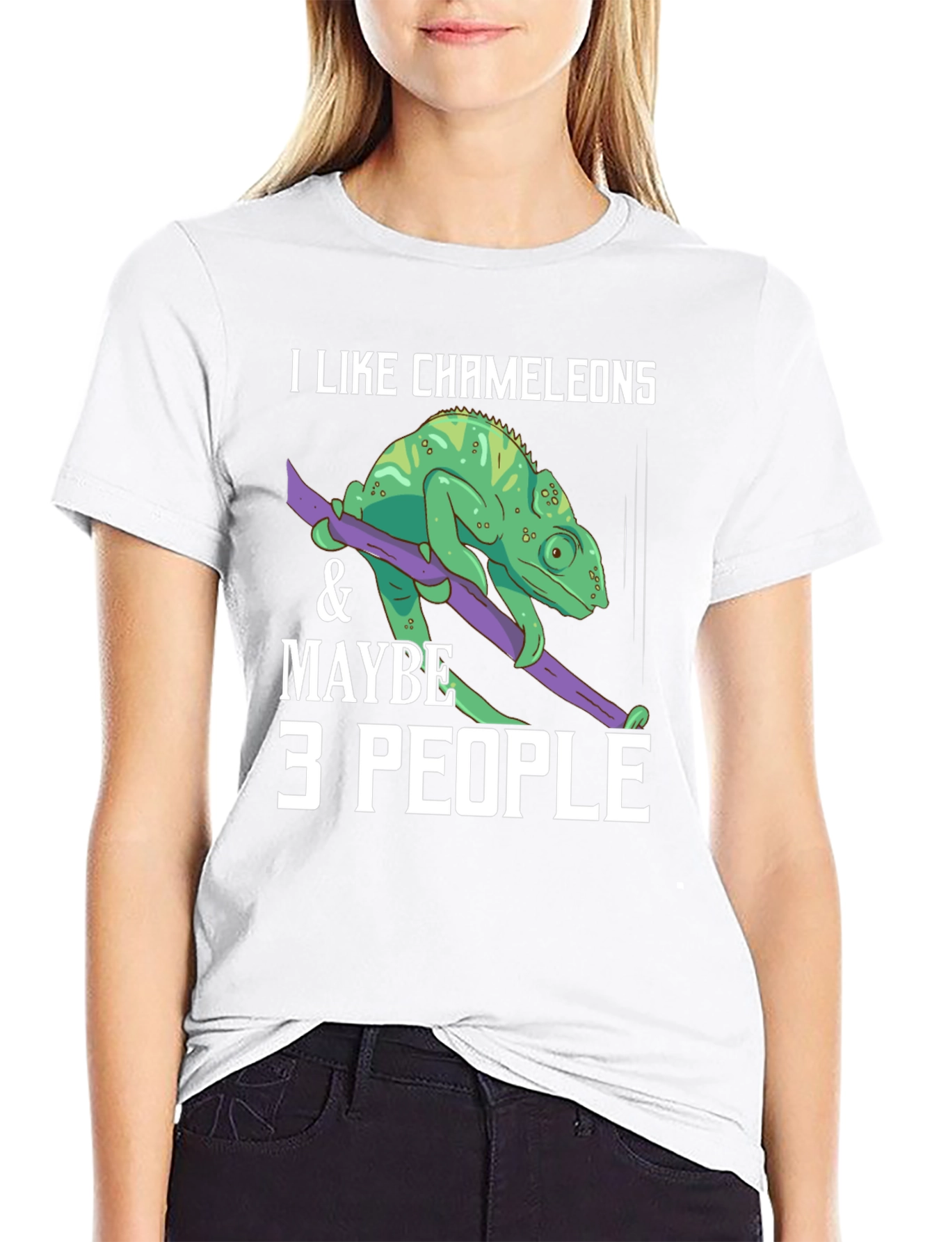 I Like Chameleons & Maybe 3 People T-Shirt
