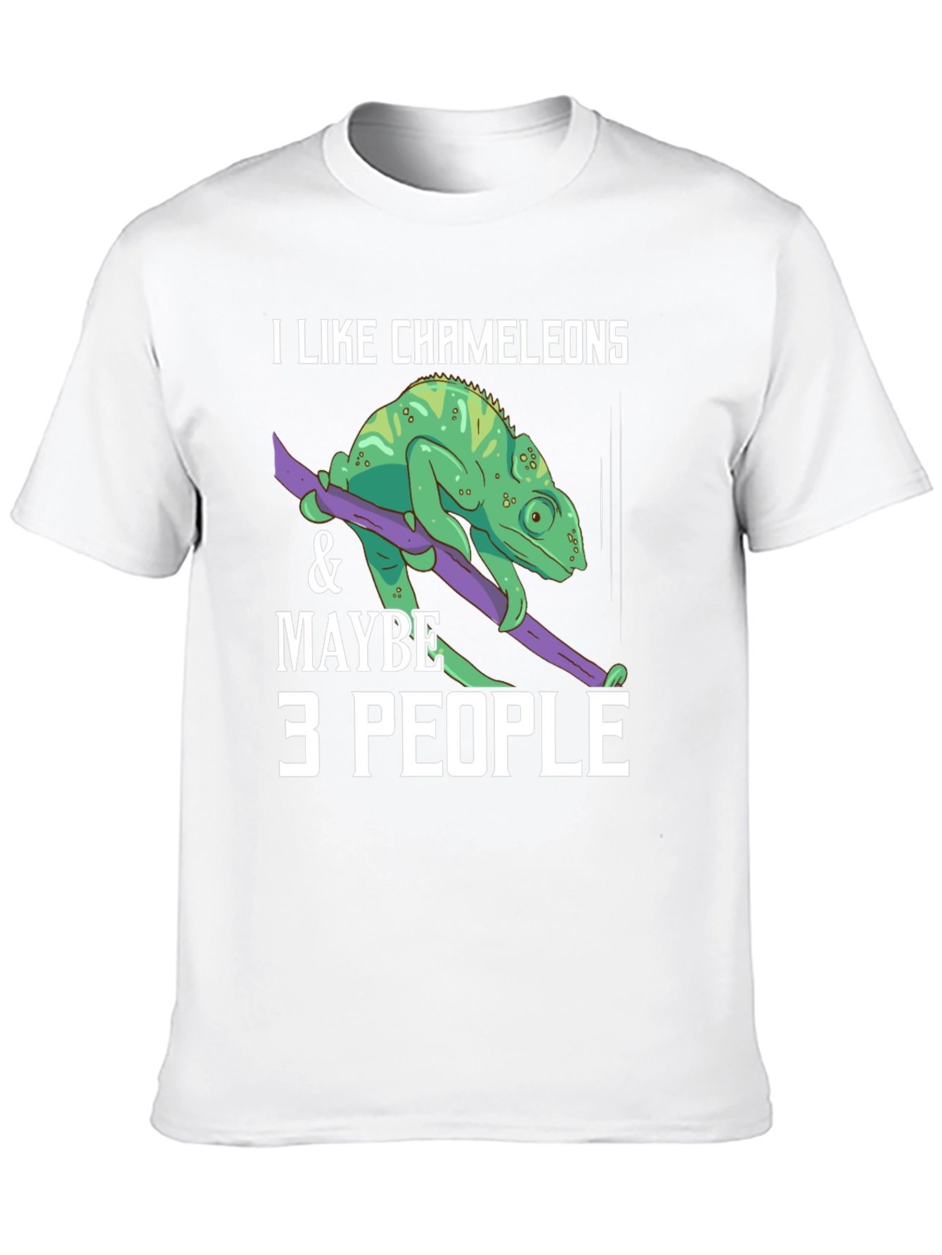 I Like Chameleons & Maybe 3 People T-Shirt