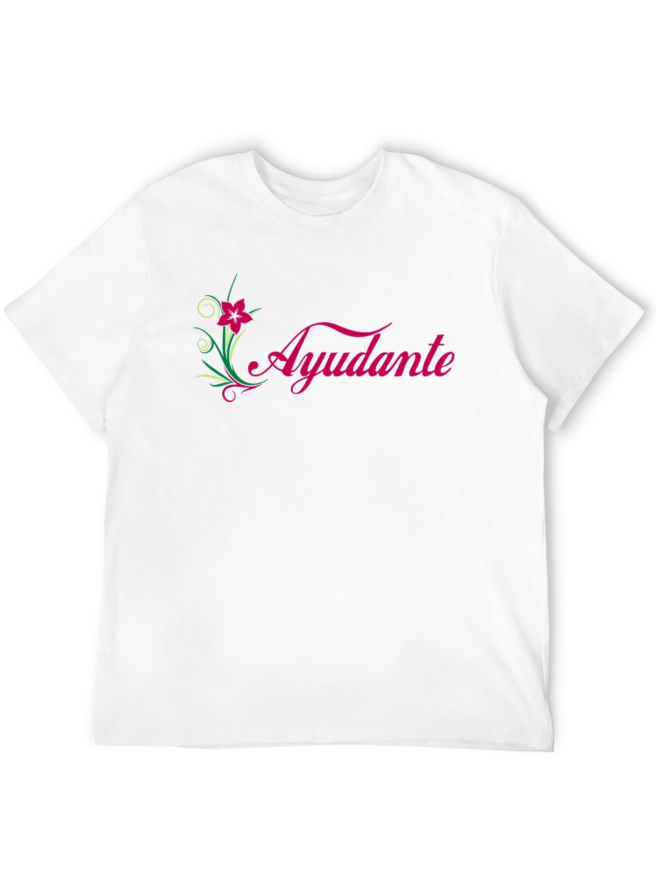 Ayudante Graphic Tee - Black Cotton T-Shirt
