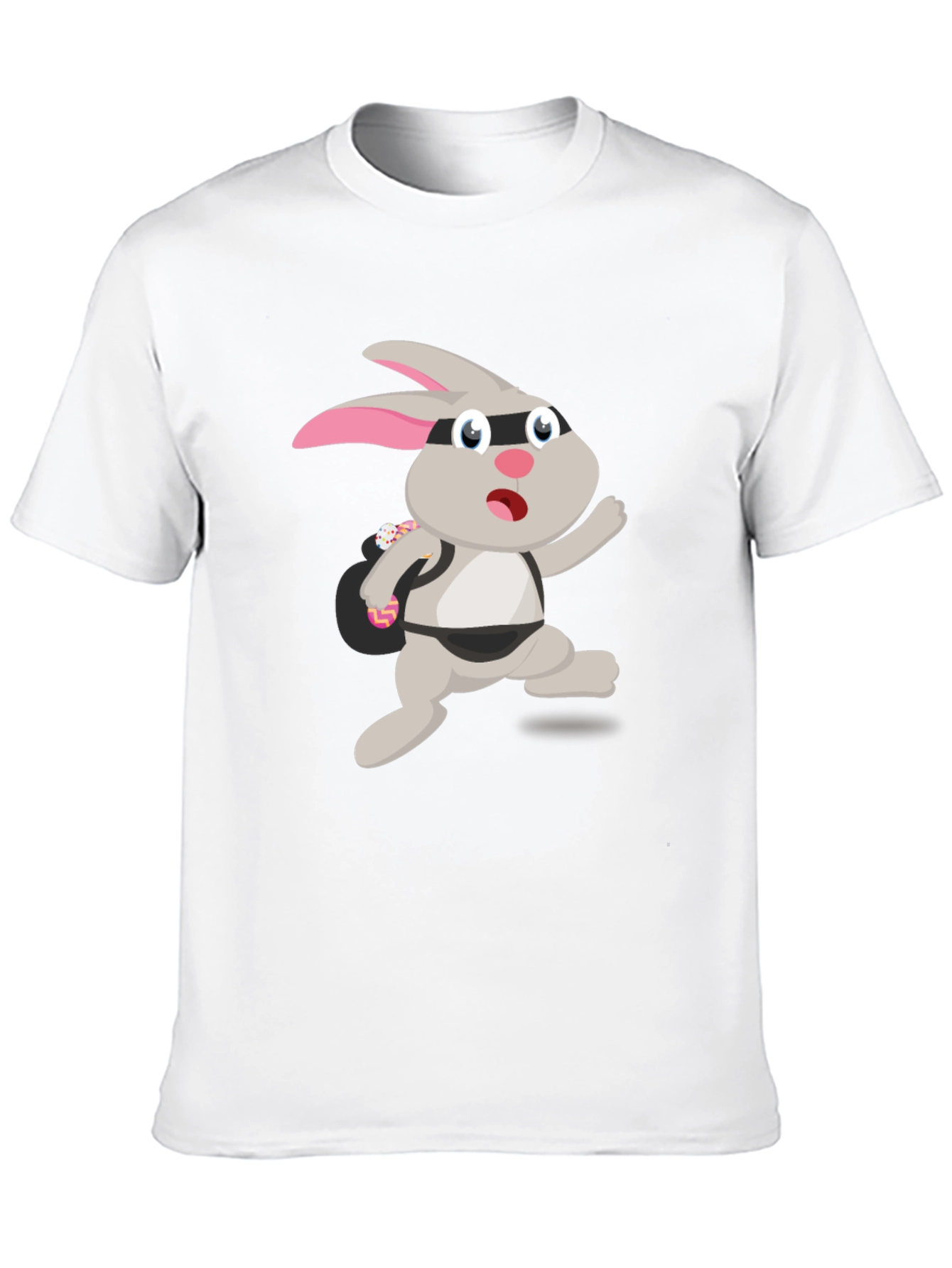 Rabbit Bandit Graphic Tee - Novelty Humor T-Shirt