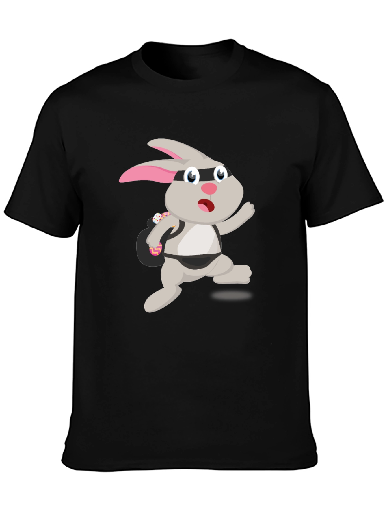 Rabbit Bandit Graphic Tee - Novelty Humor T-Shirt