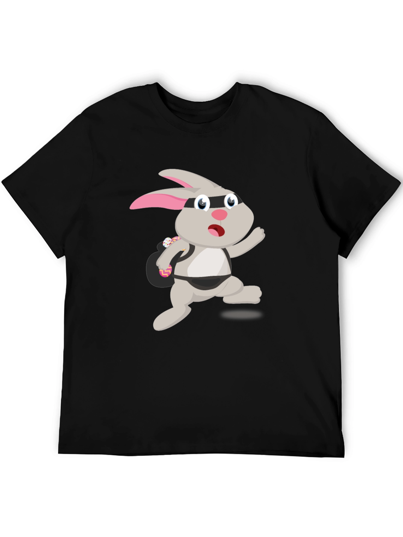 Rabbit Bandit Graphic Tee - Novelty Humor T-Shirt