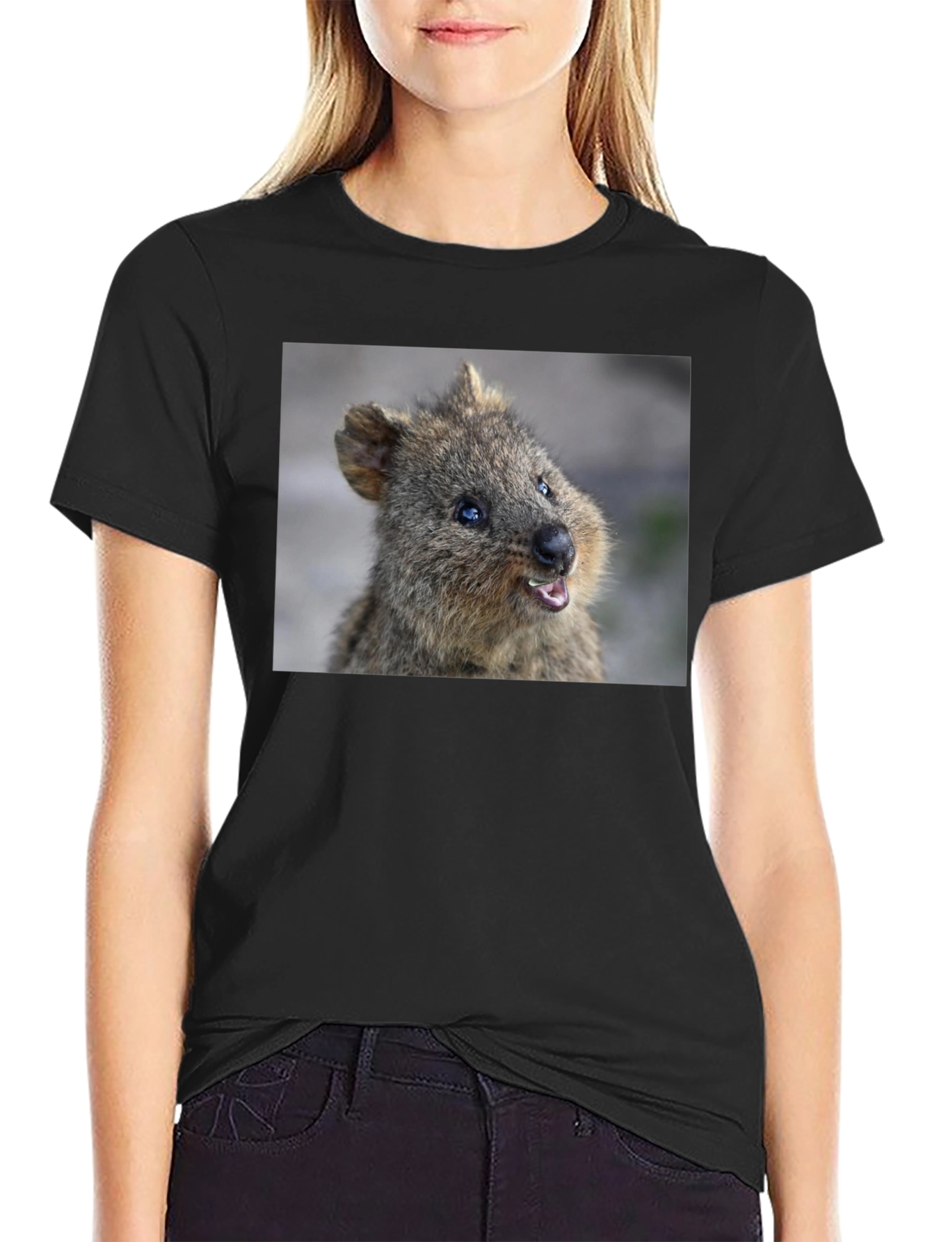 Quokka T-Shirt - Smiling Australian Animal Tee