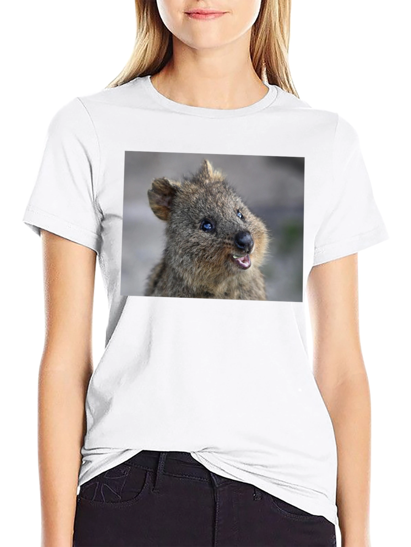 Quokka T-Shirt - Smiling Australian Animal Tee