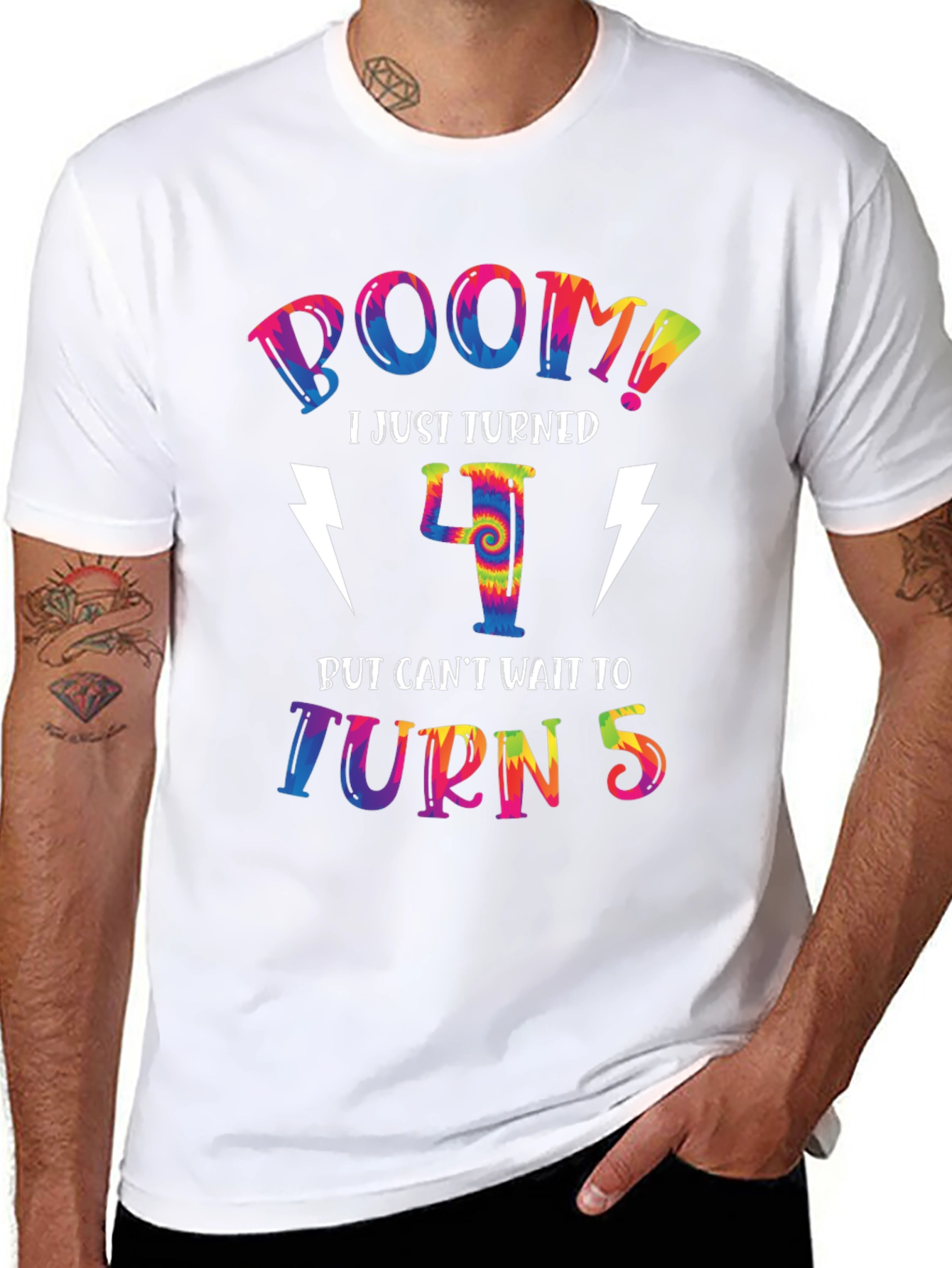 Boom! I Just Turned 4 T-Shirt