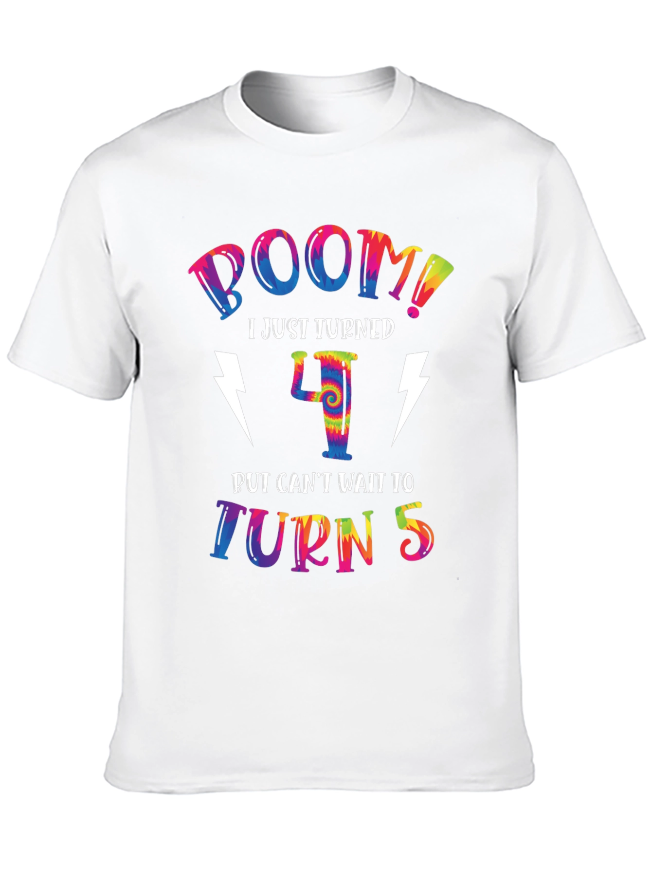Boom! I Just Turned 4 T-Shirt