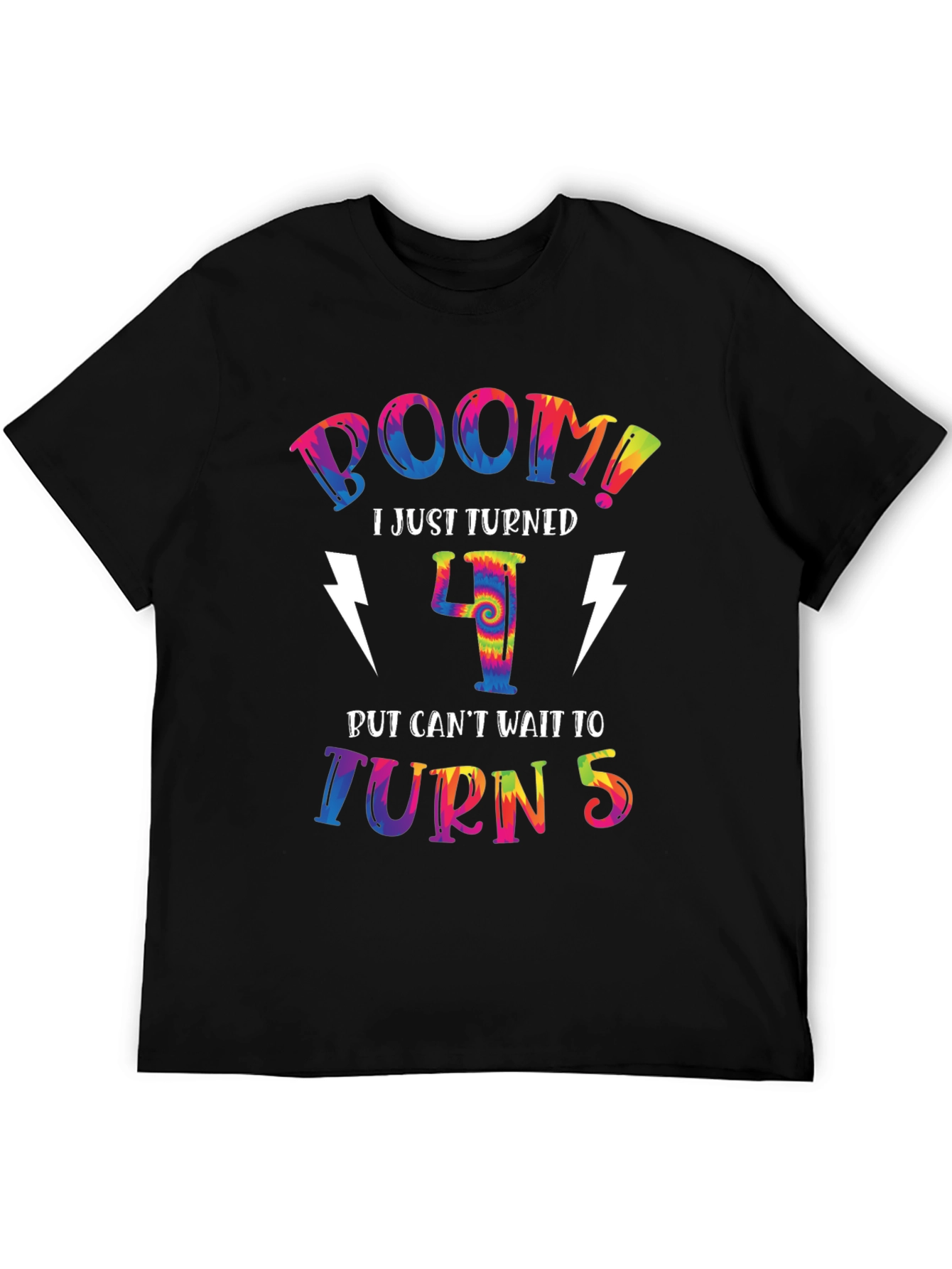 Boom! I Just Turned 4 T-Shirt