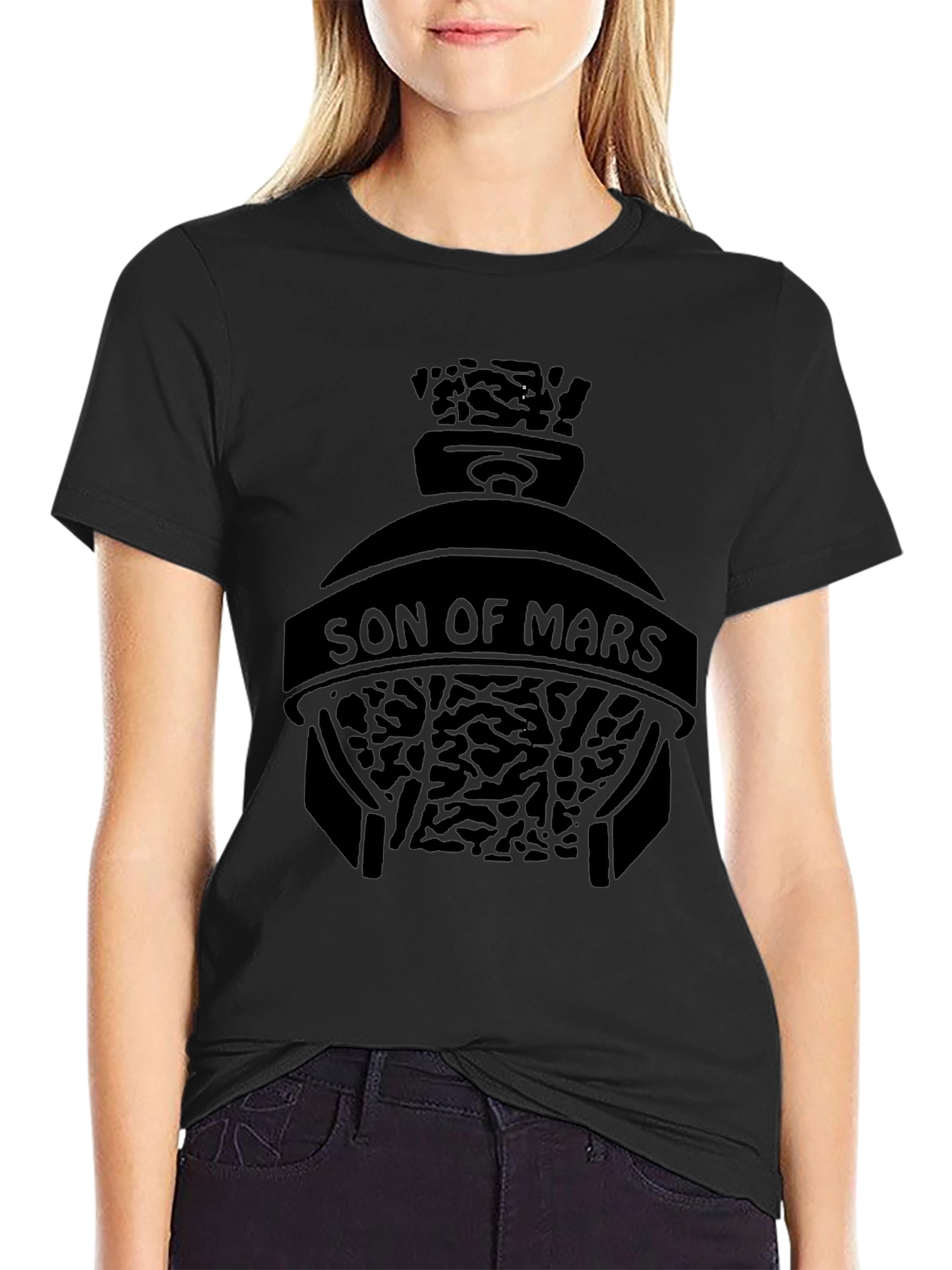 Son of Mars Graphic Tee - Black