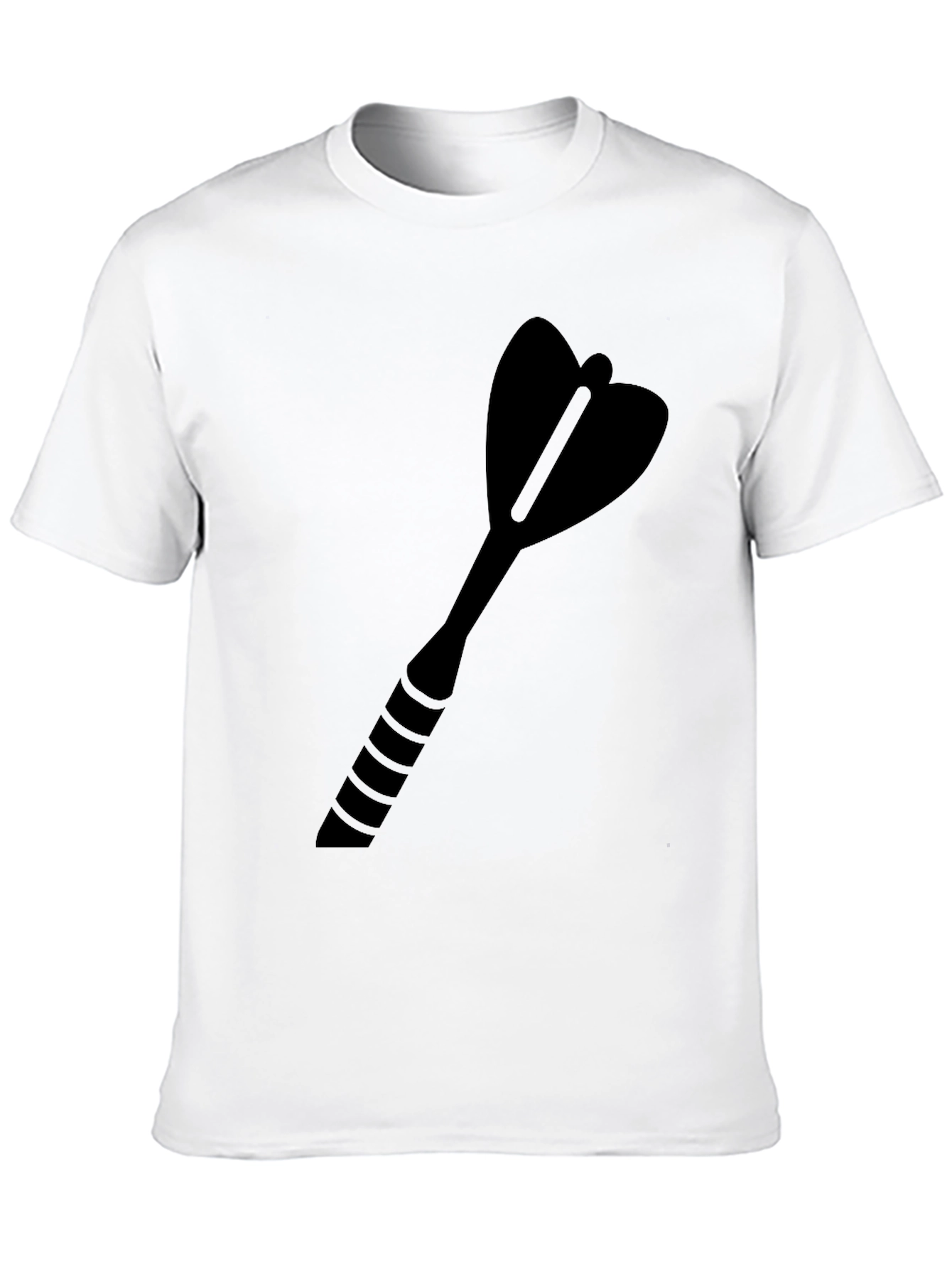 Dart Graphic Black Tee - Casual Comfort