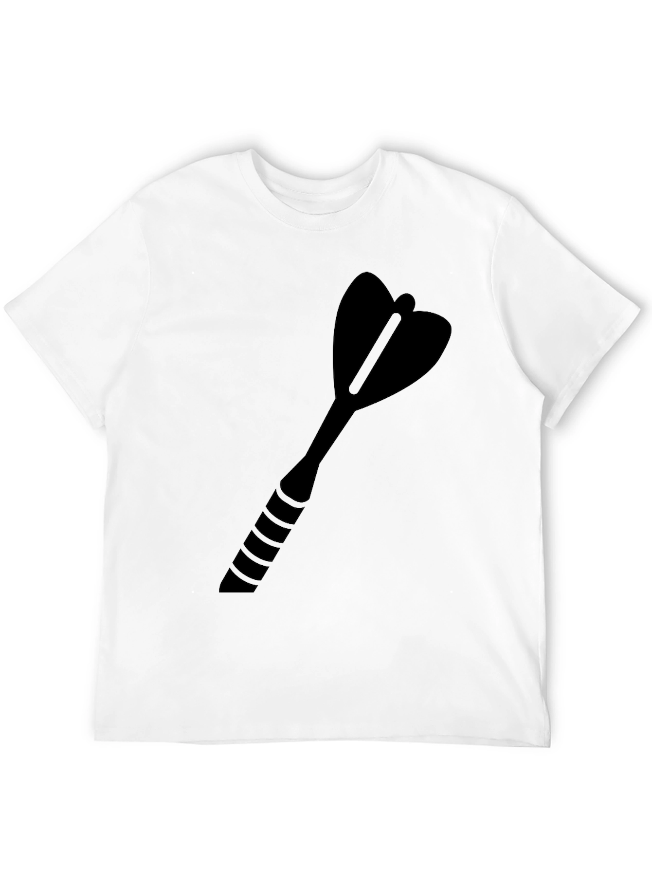 Dart Graphic Black Tee - Casual Comfort