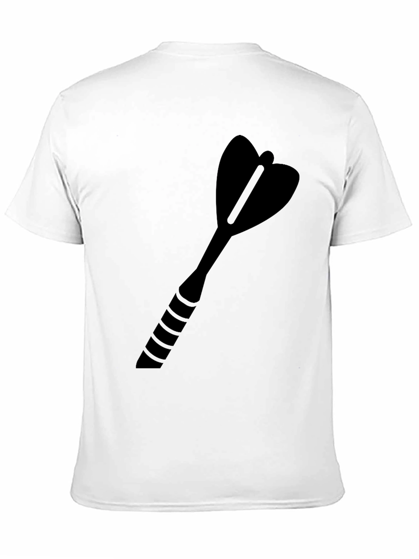 Dart Graphic Black Tee - Casual Comfort