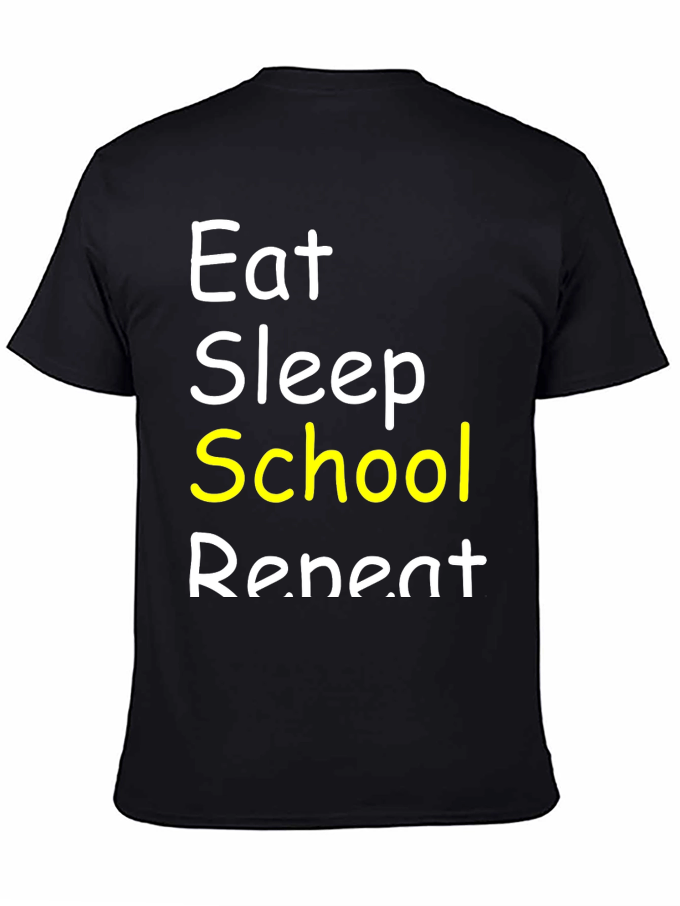 Eat Sleep School Repeat T-Shirt