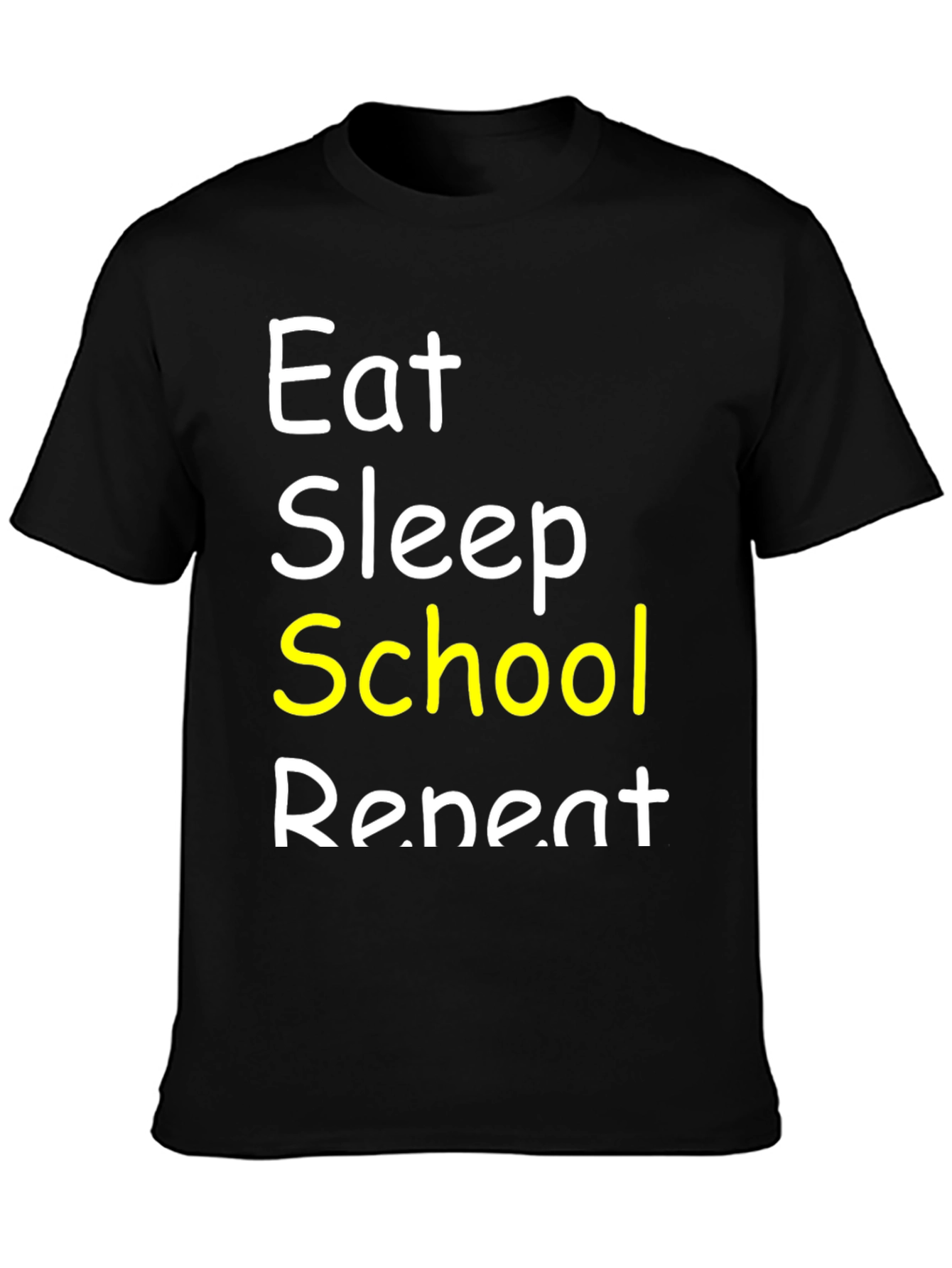 Eat Sleep School Repeat T-Shirt