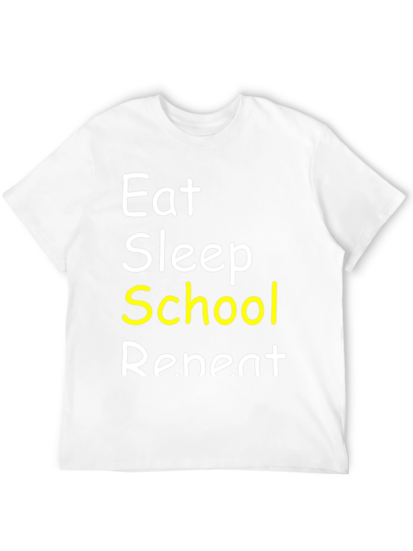 Eat Sleep School Repeat T-Shirt